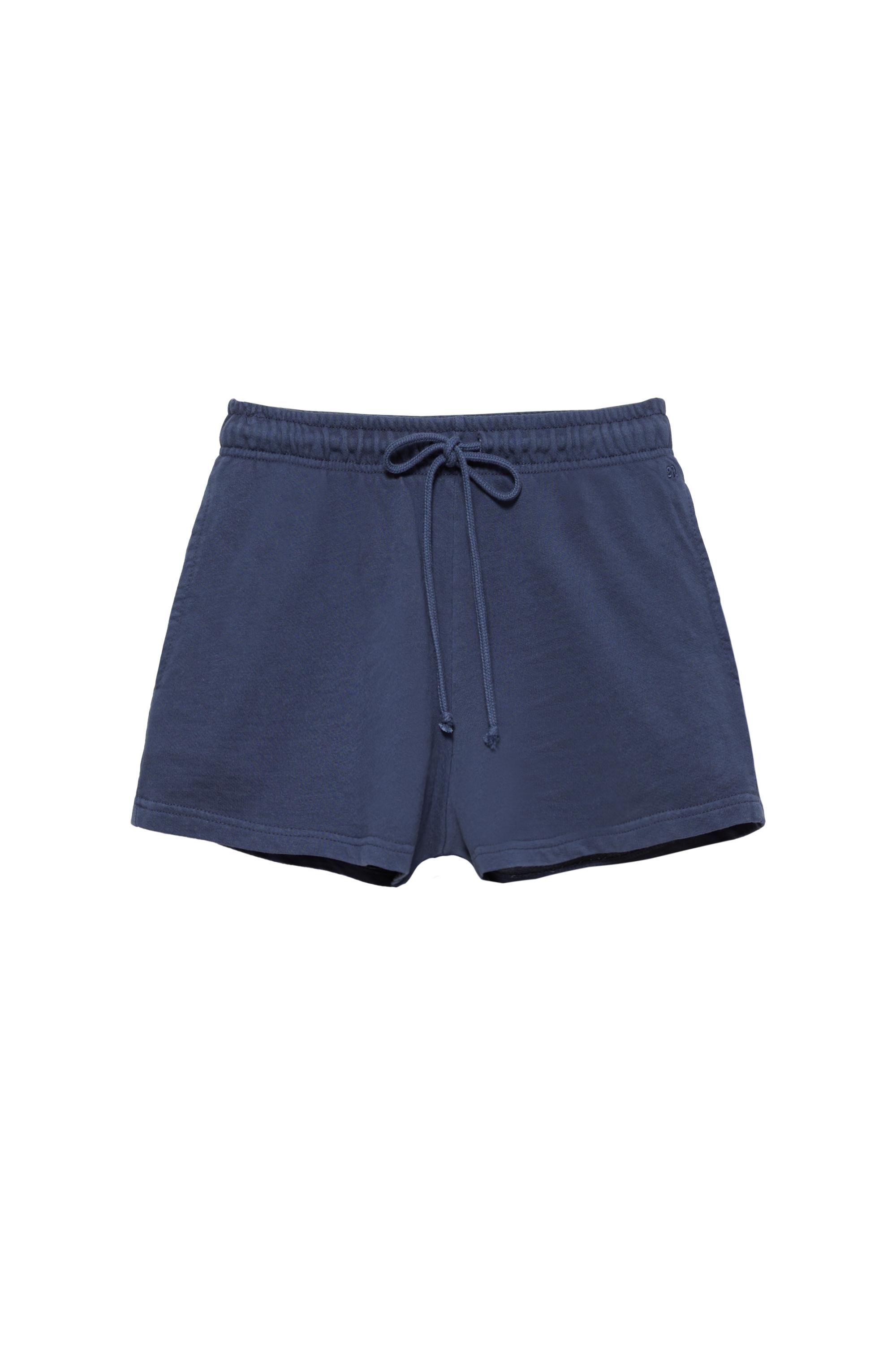 Lastikli bel spor şort - Görsel 3