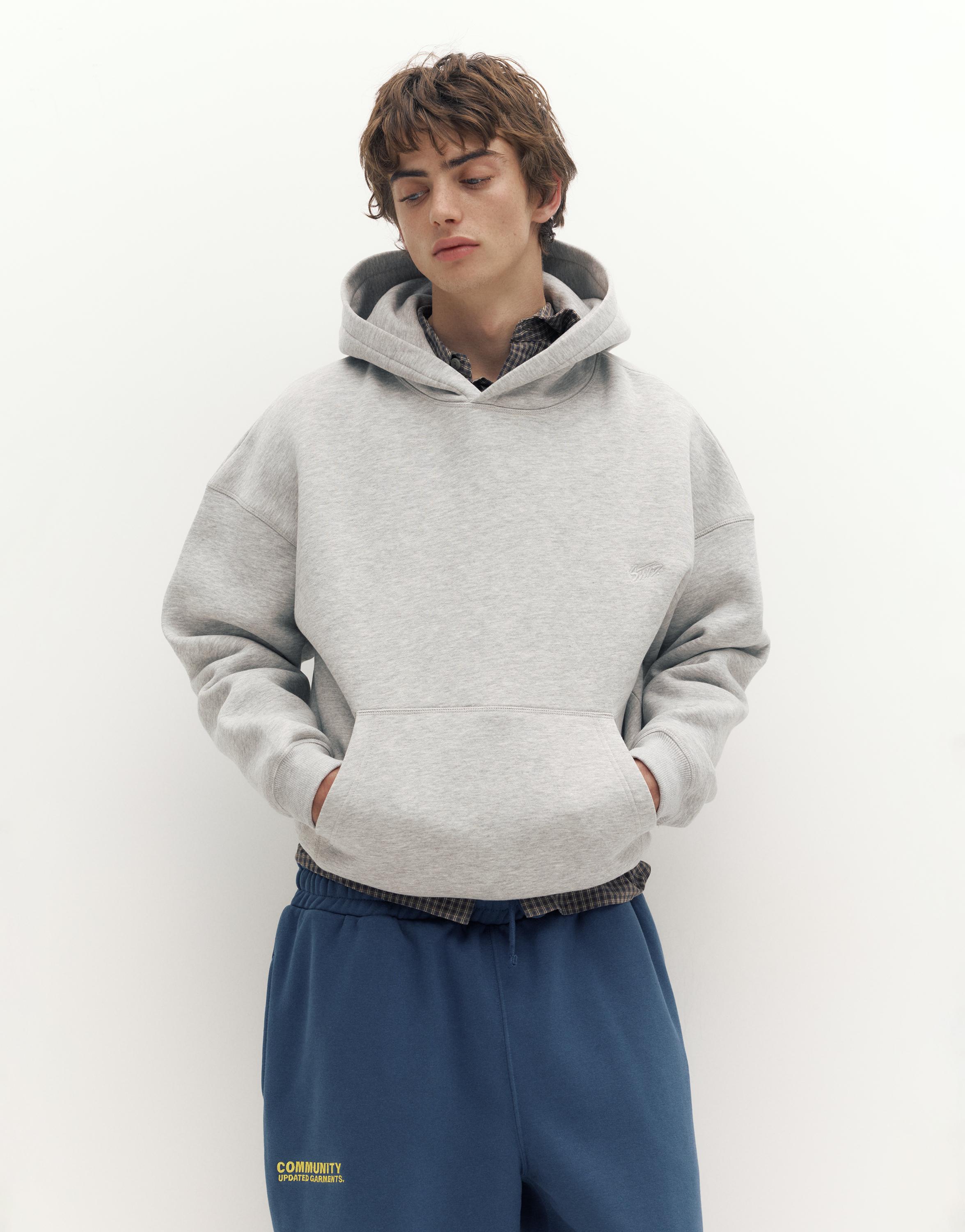 STWD İşlemeli kapüşonlu sweatshirt - Görsel 103