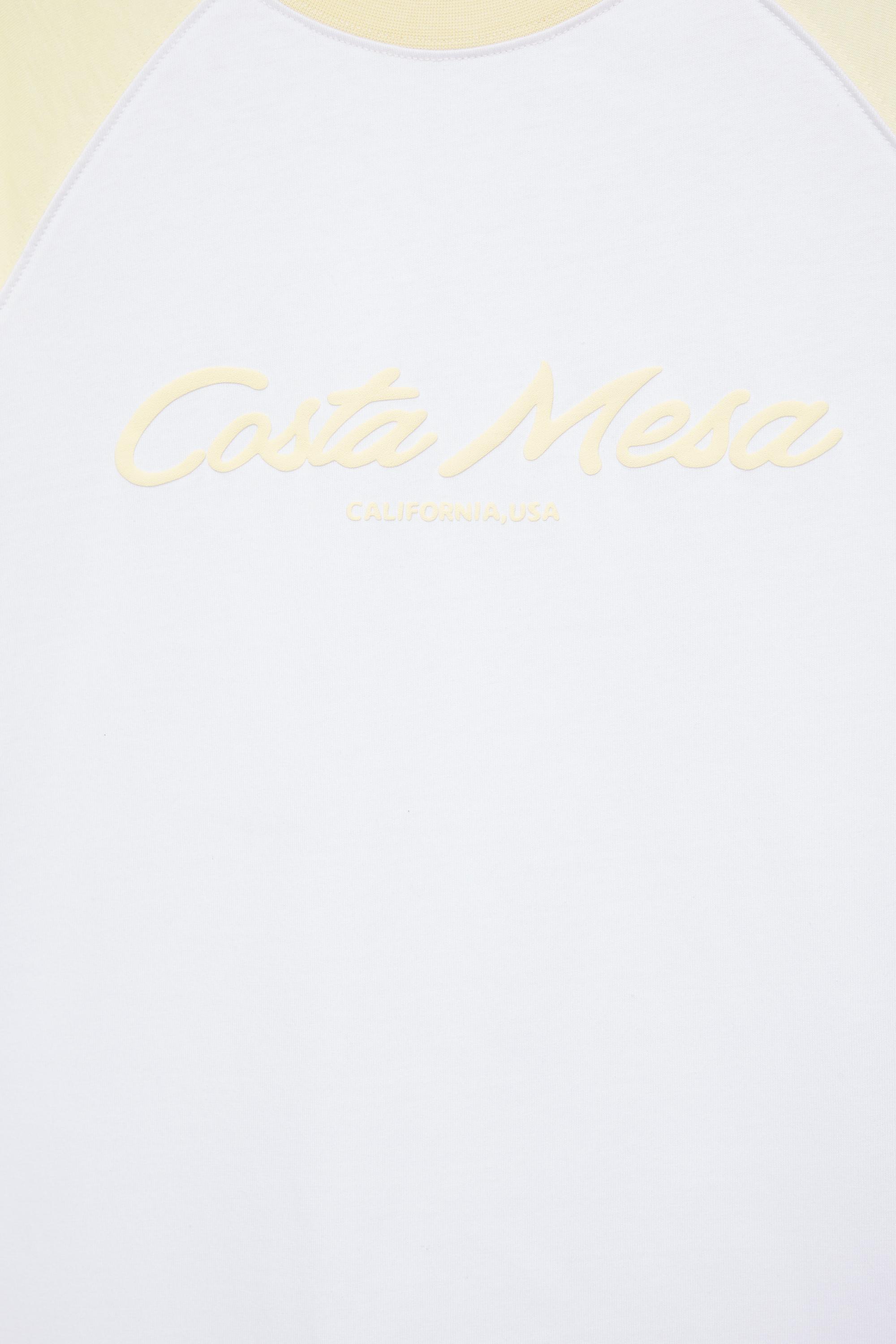 Costa Mesa T-shirt — Yellow