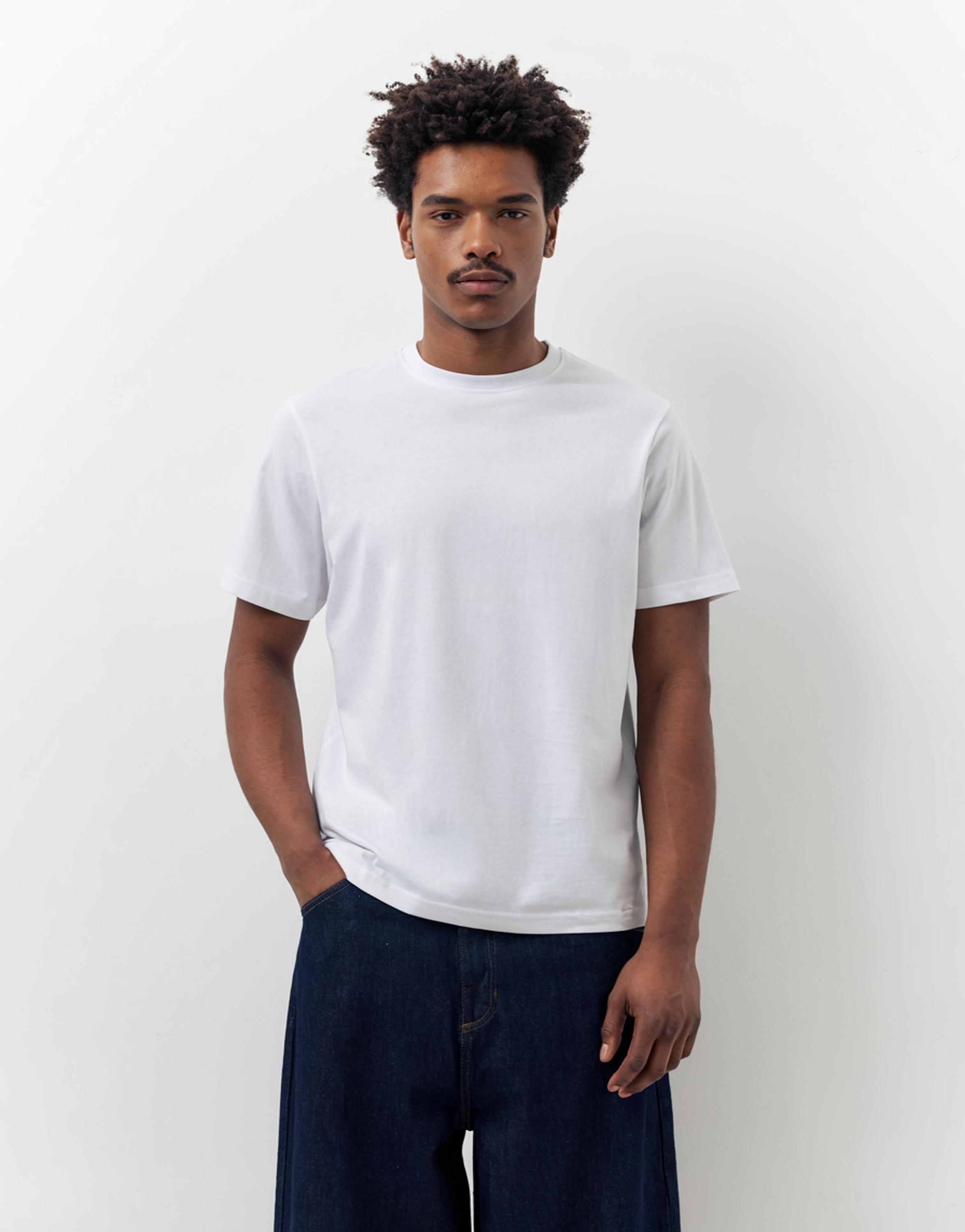 2-pack of basic T-shirts — White/Black