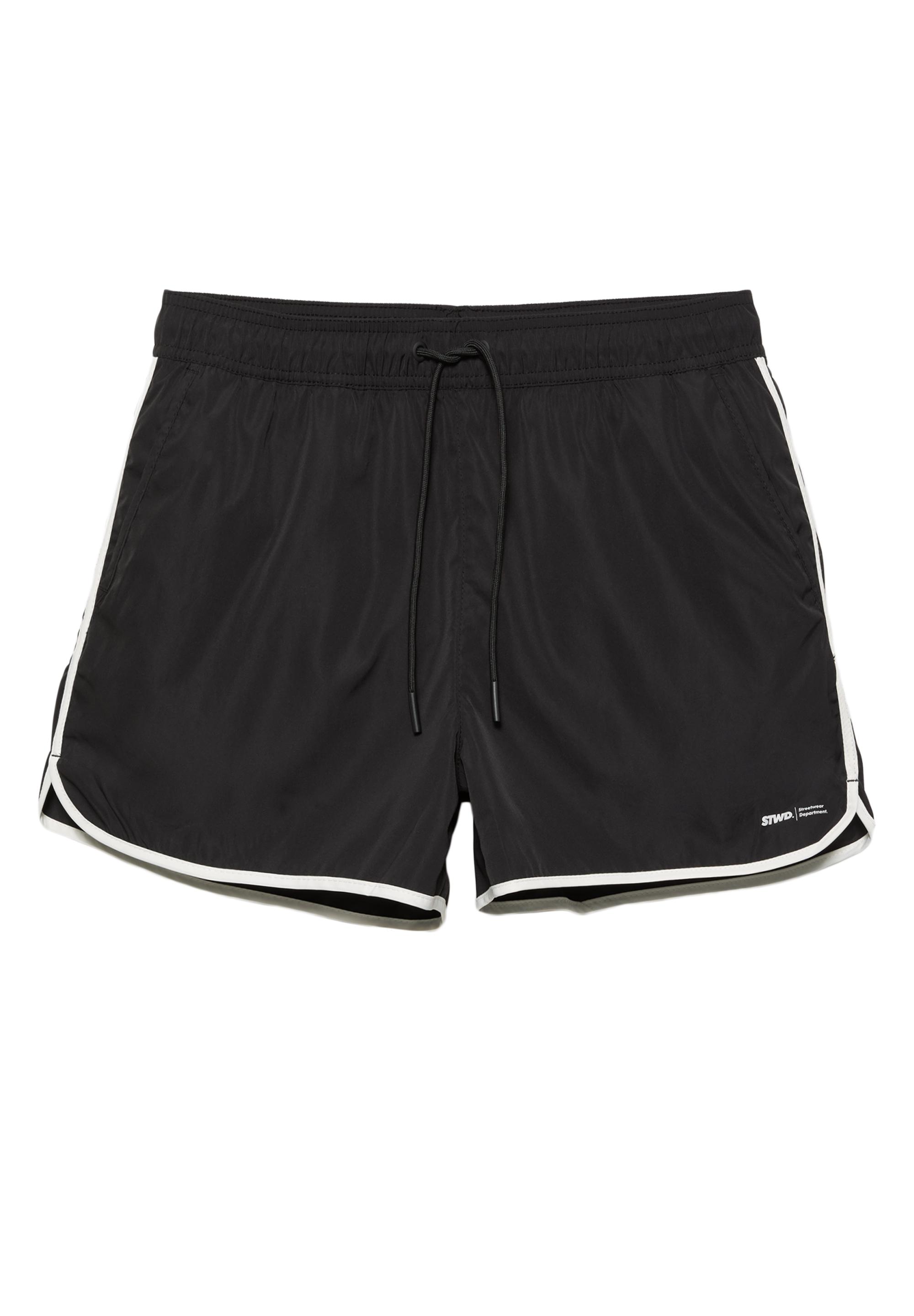 STWD board shorts — Black