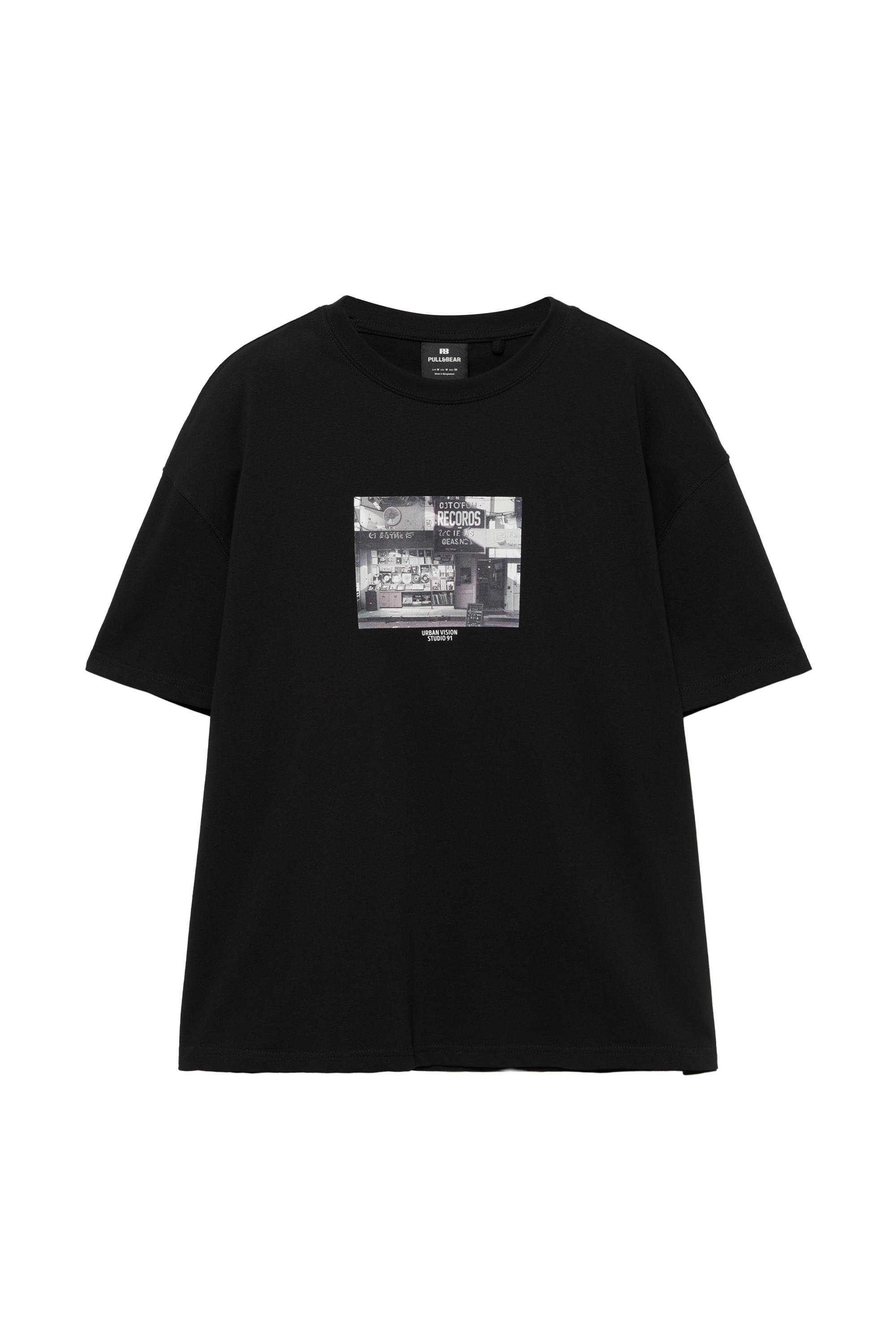 Urban Vision grafikli t-shirt - Görsel 4