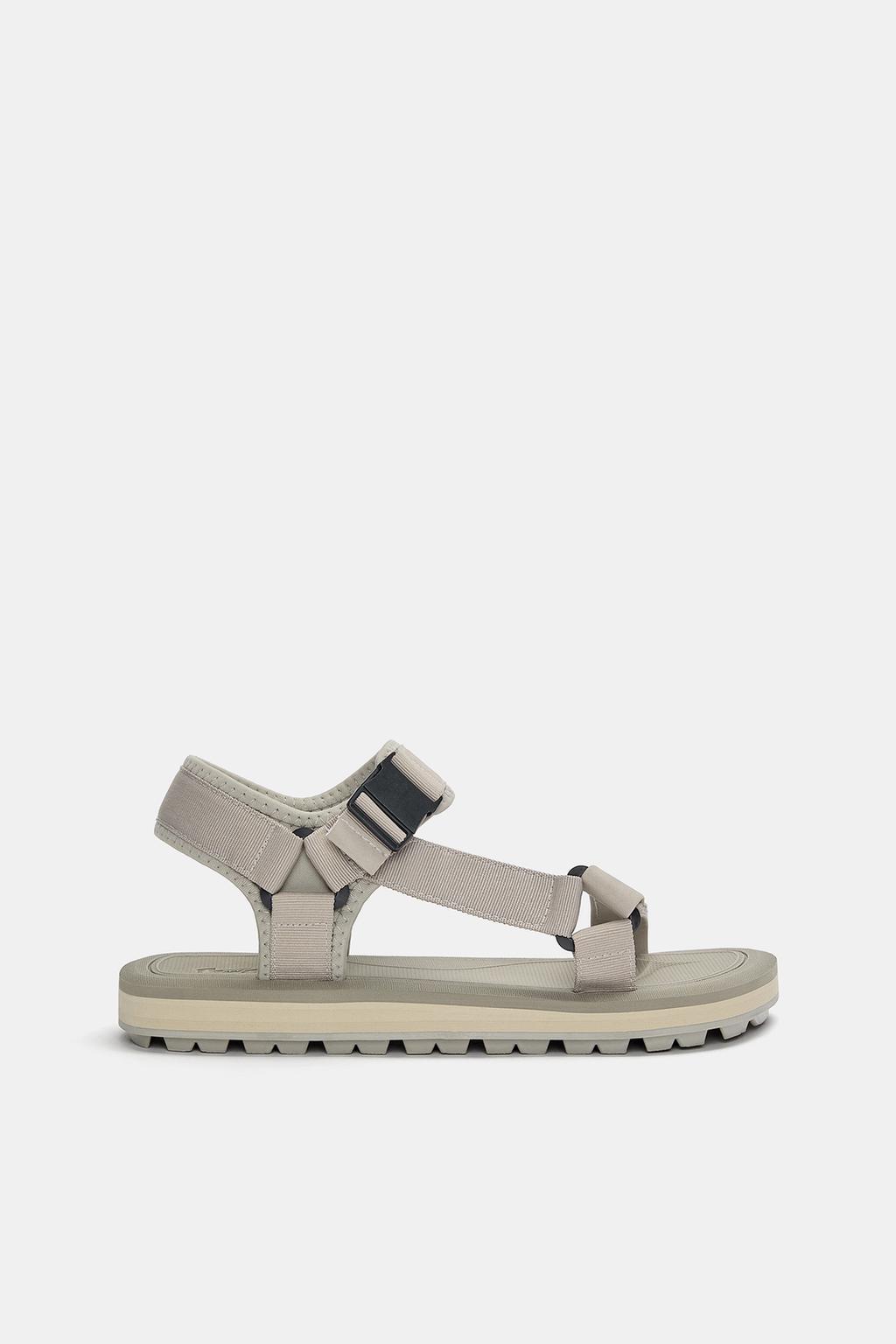 Sandalias tiras PULL&BEAR - Main Image