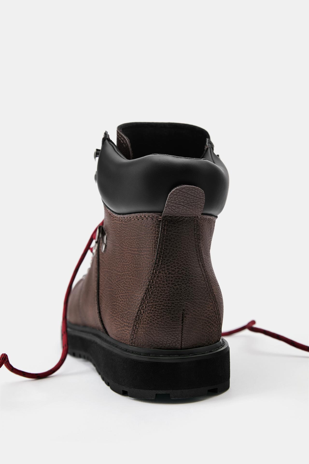Trekking lace-up boots — Brown