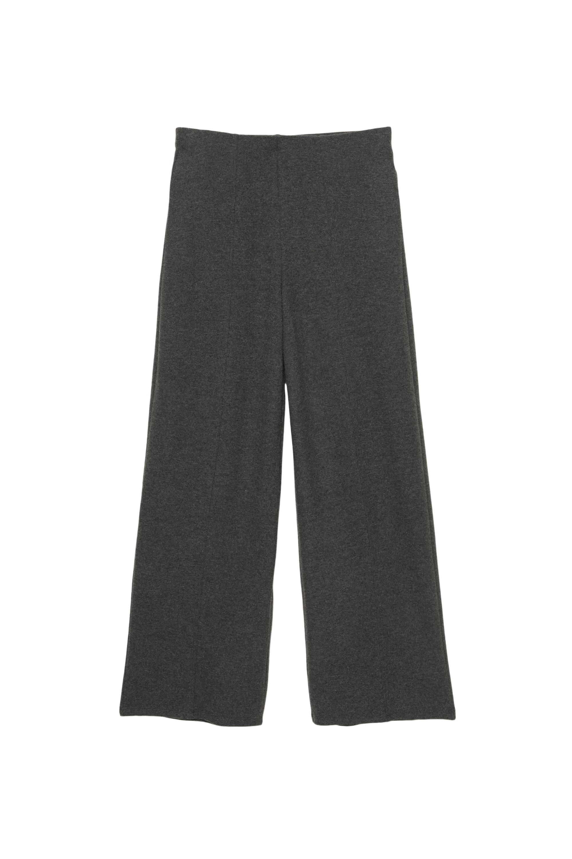 Yumuşak dokunuşlu geniş paça pantolon - Görsel 3
