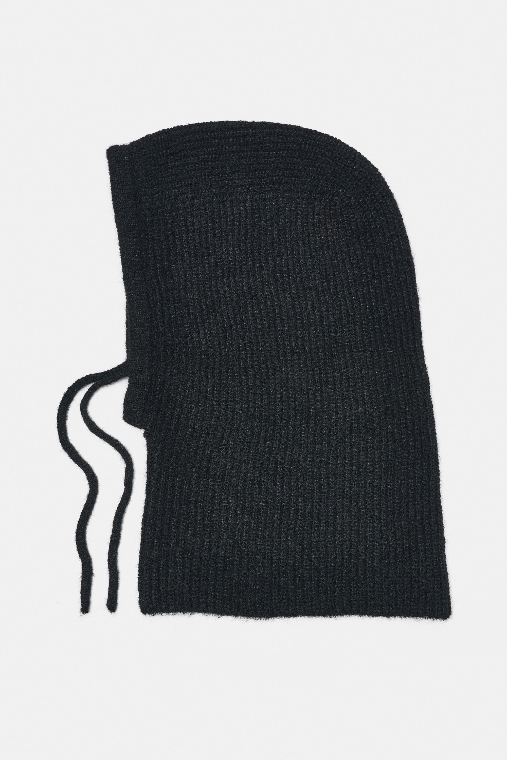 Cagoule En Maille Côtelée