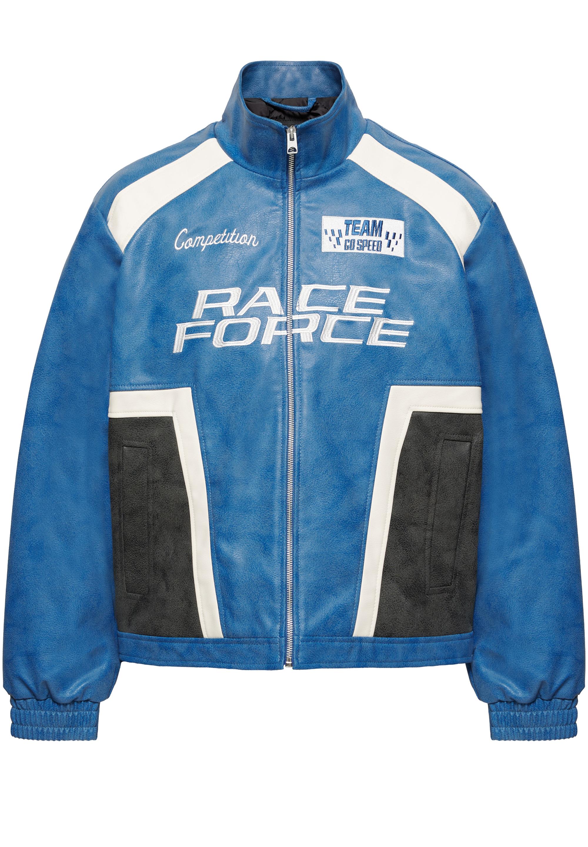 Pull&Bear Race Force suni deri ceket görsel 8