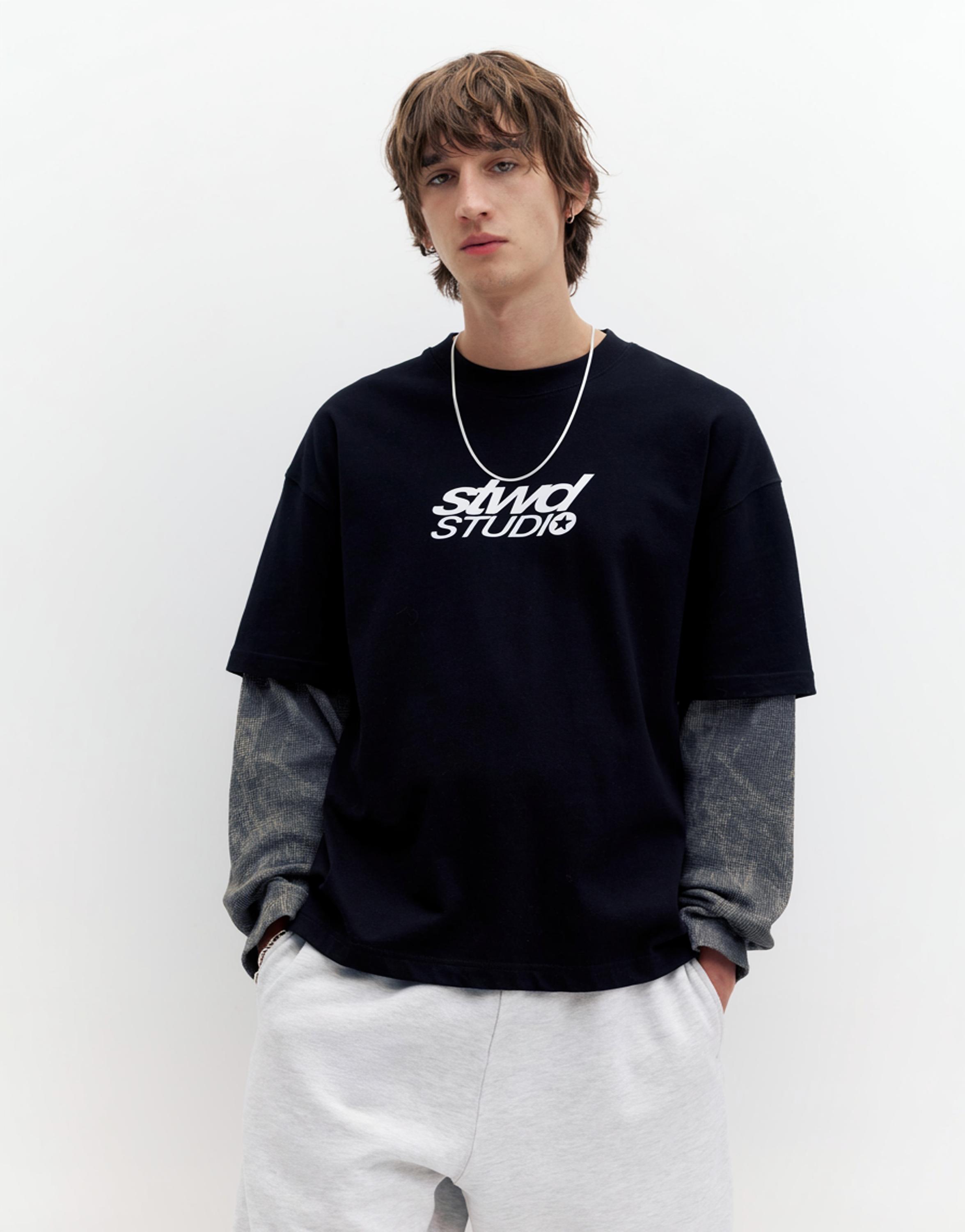 STWD çift kollu t-shirt - Görsel 7