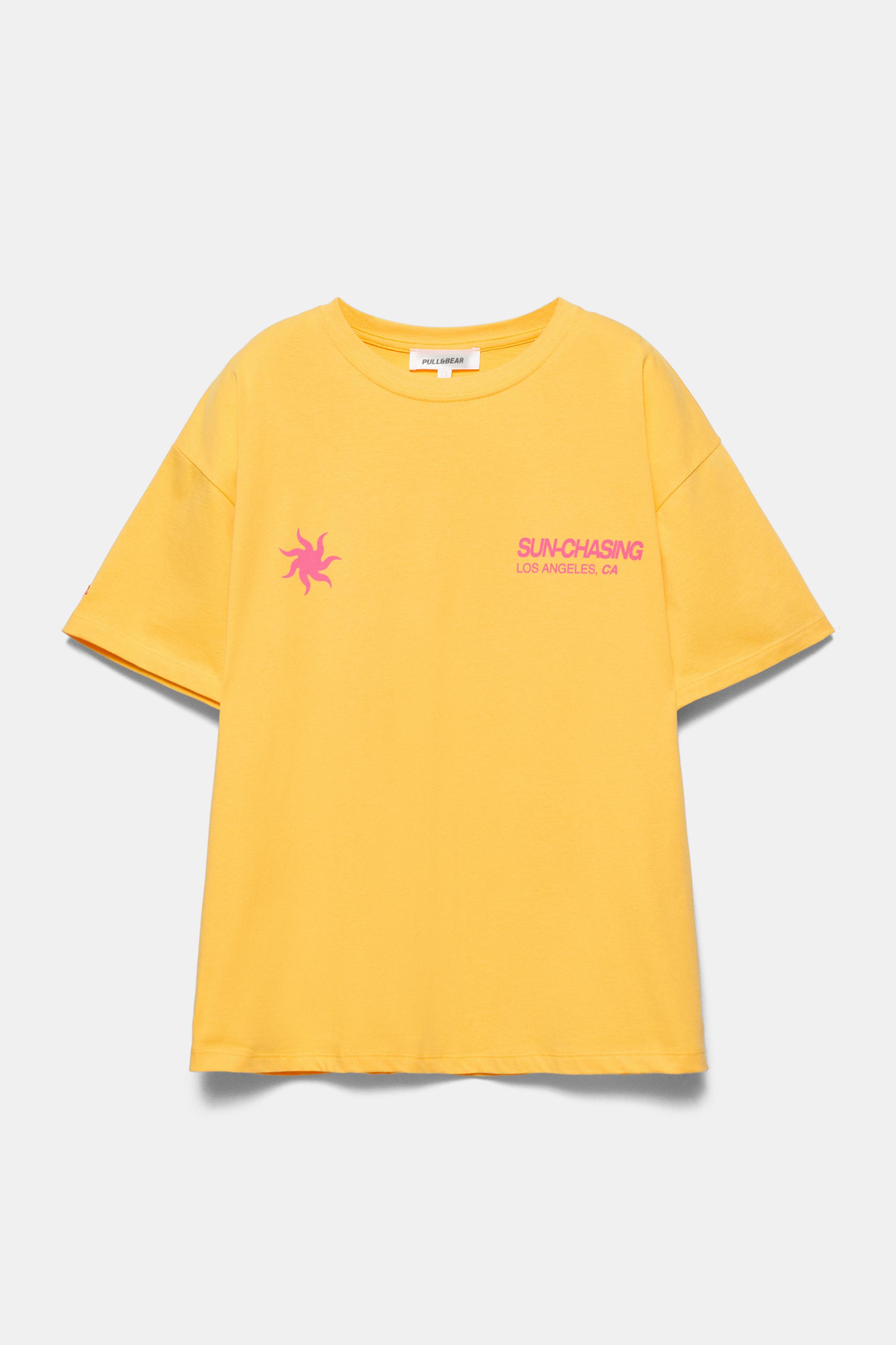 Güneş grafik baskılı t-shirt - Görsel 3