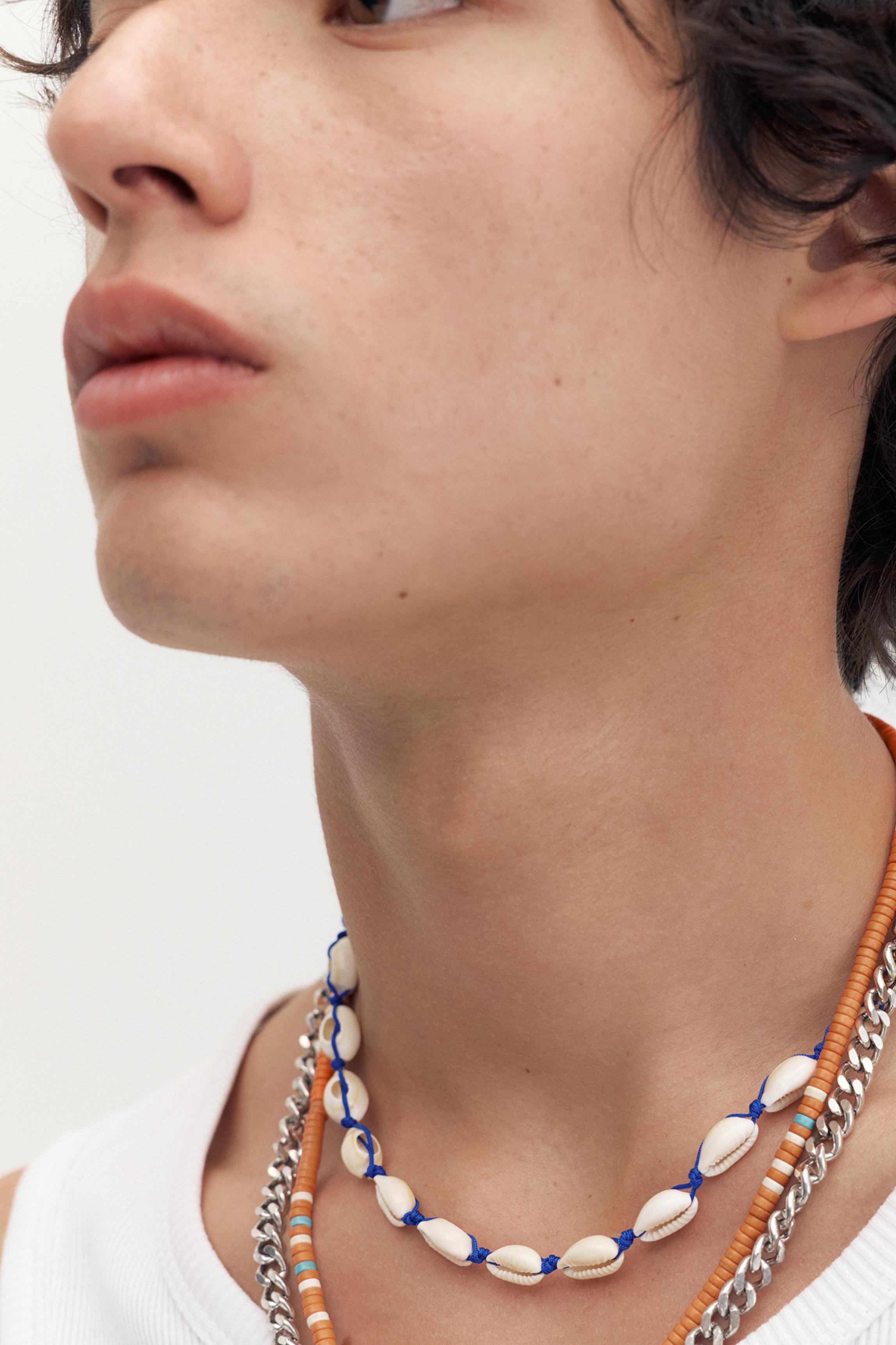 3-pack of shell and bead necklaces — Others