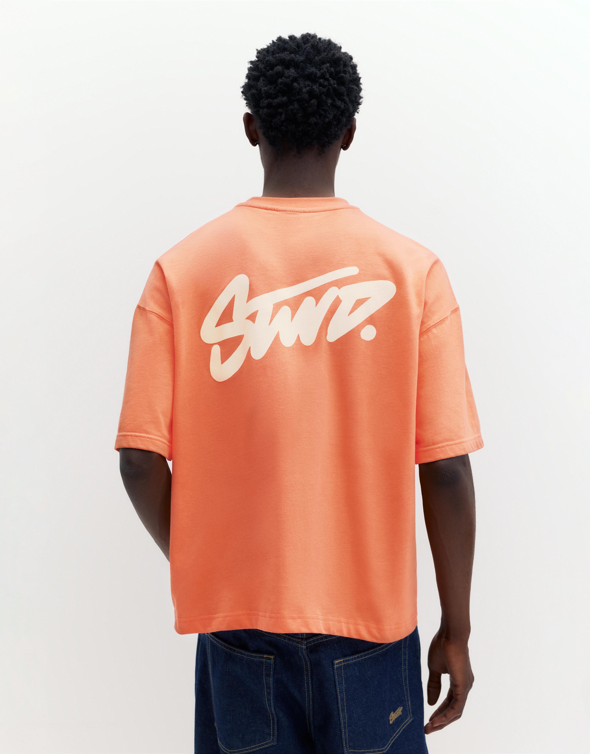 STWD logolu salaş t-shirt - Görsel 14
