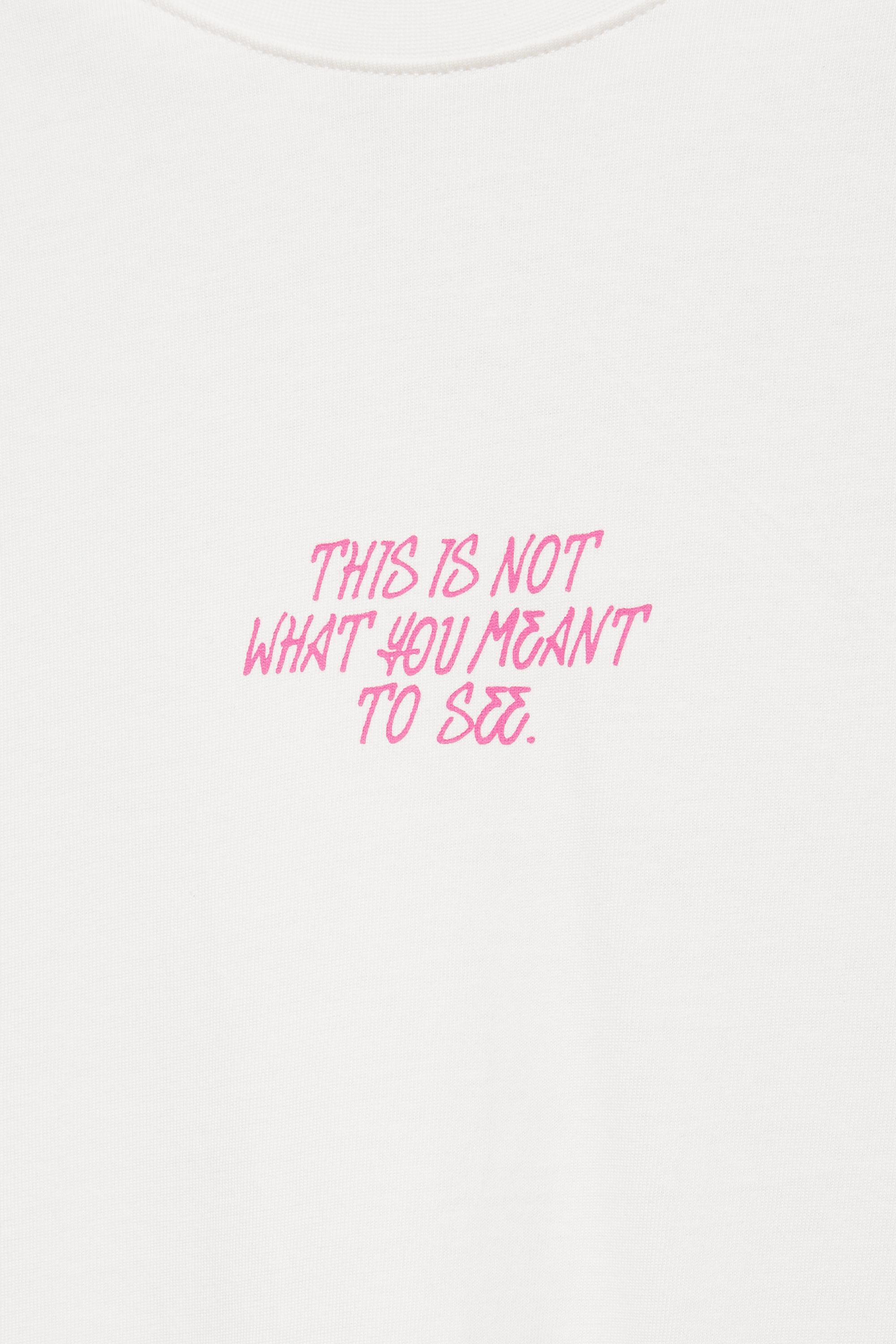 STWD graphic boxy T-shirt — White