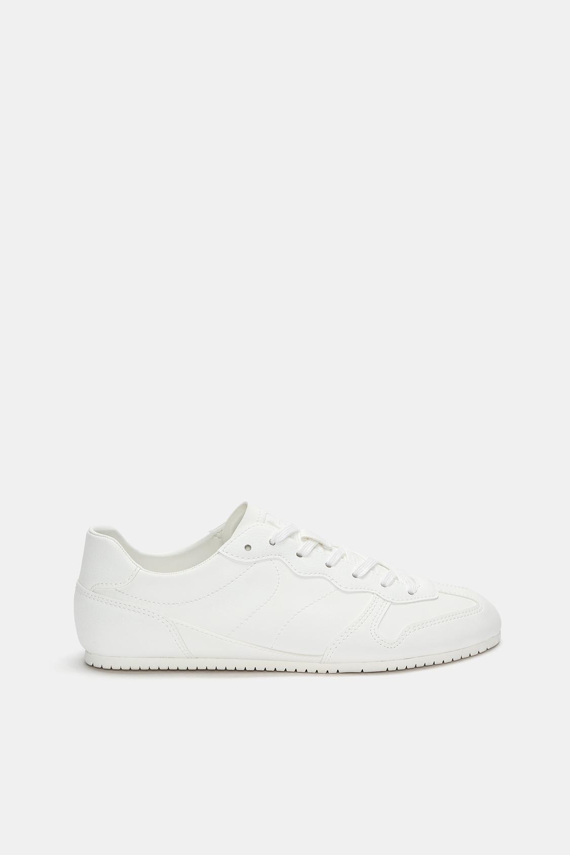Zapatillas Casual Pull And Bear Hombre Calzado Bambas Blancas Pull