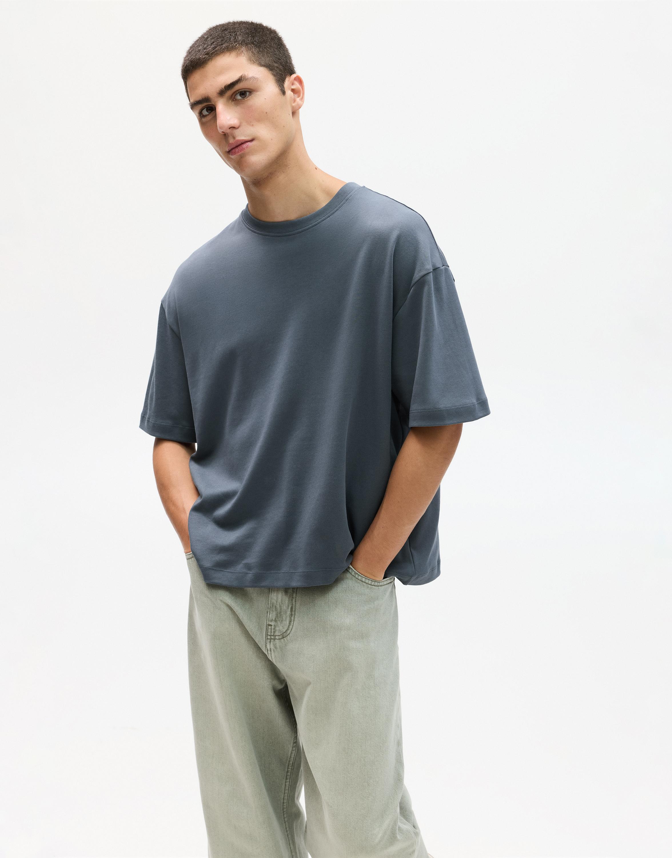 Boxy T-shirt — Blue