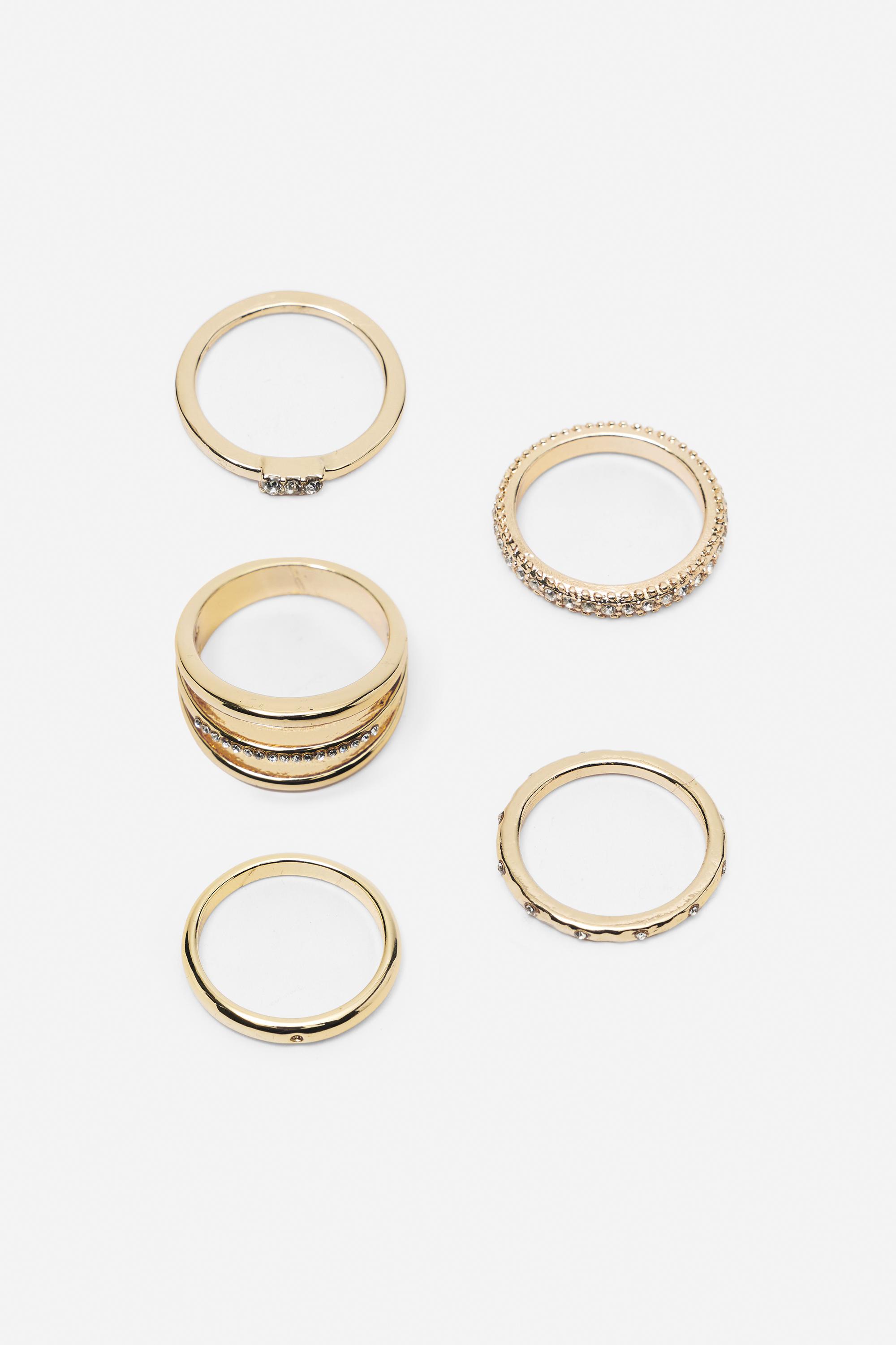 Pack 5 anillos