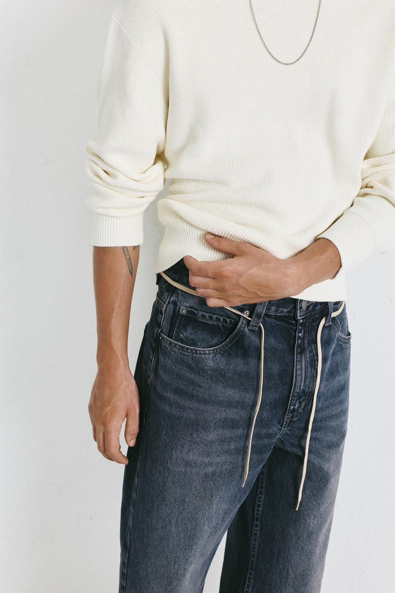 Baggy jeans — Lavender blue