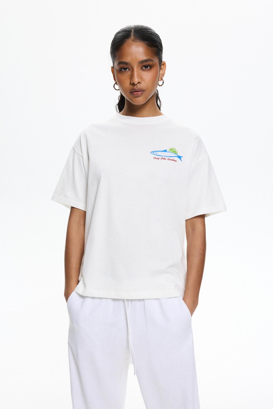 Camiseta Pull And Bear Pijama Hombre Camisa Pull And Bear Hombre