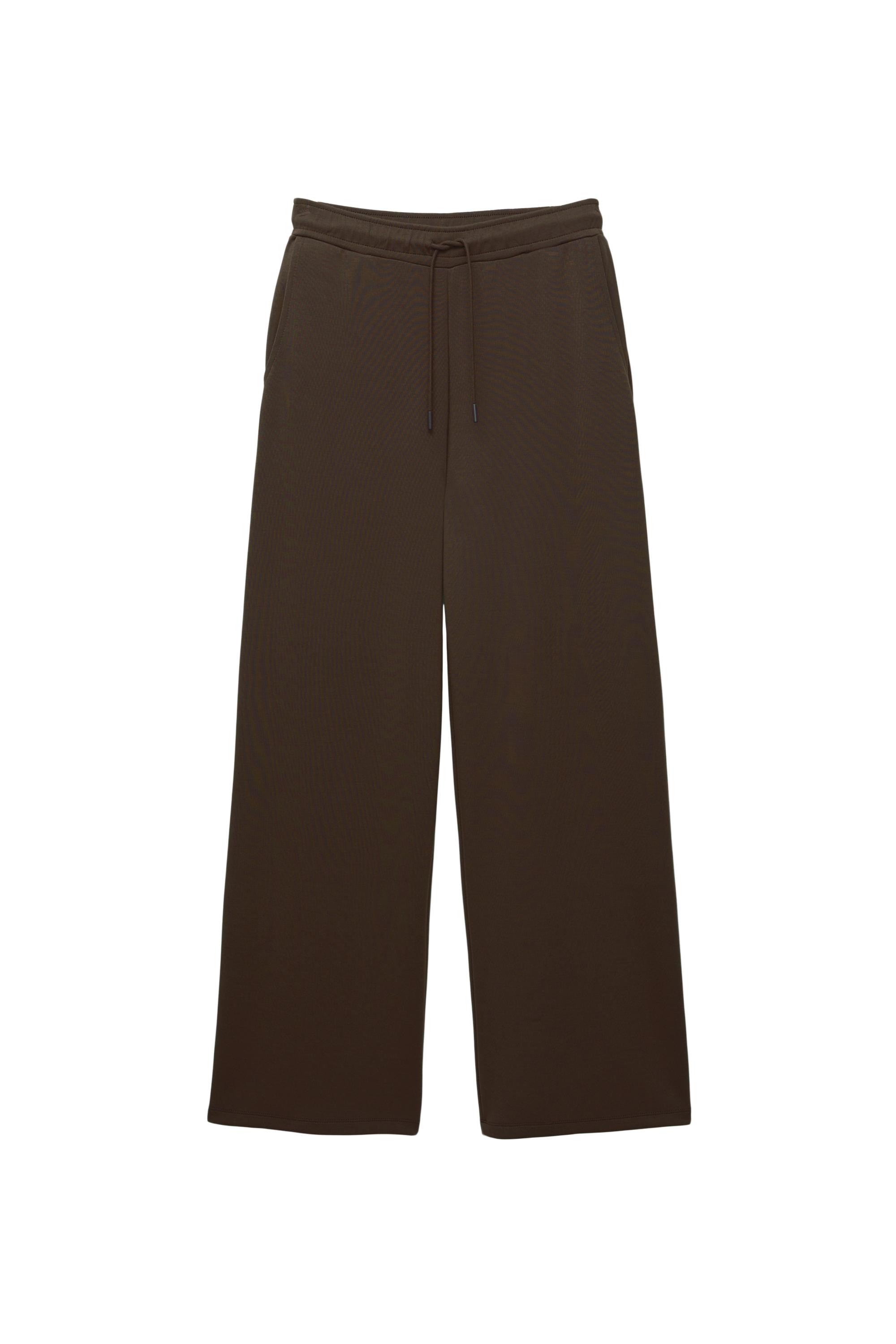 Yumuşak dokunuşlu geniş paça pantolon - Görsel 43