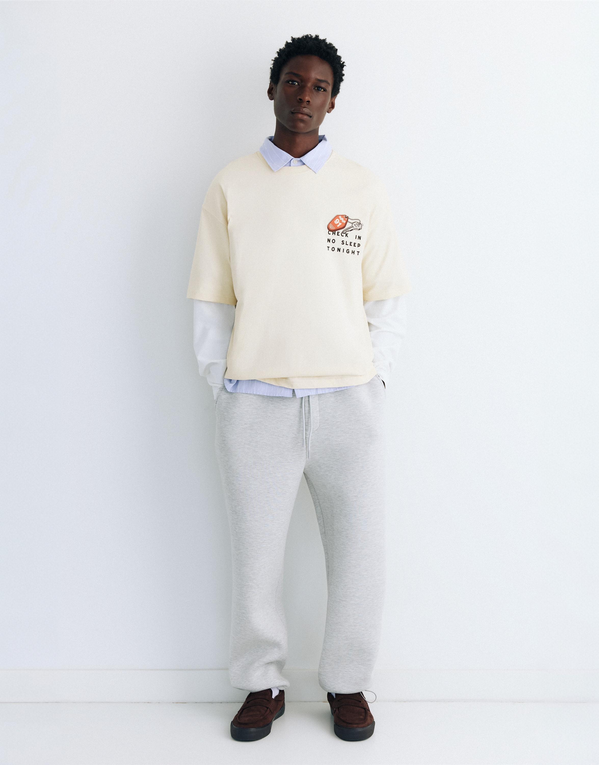 STWD graphic T-shirt — Off white