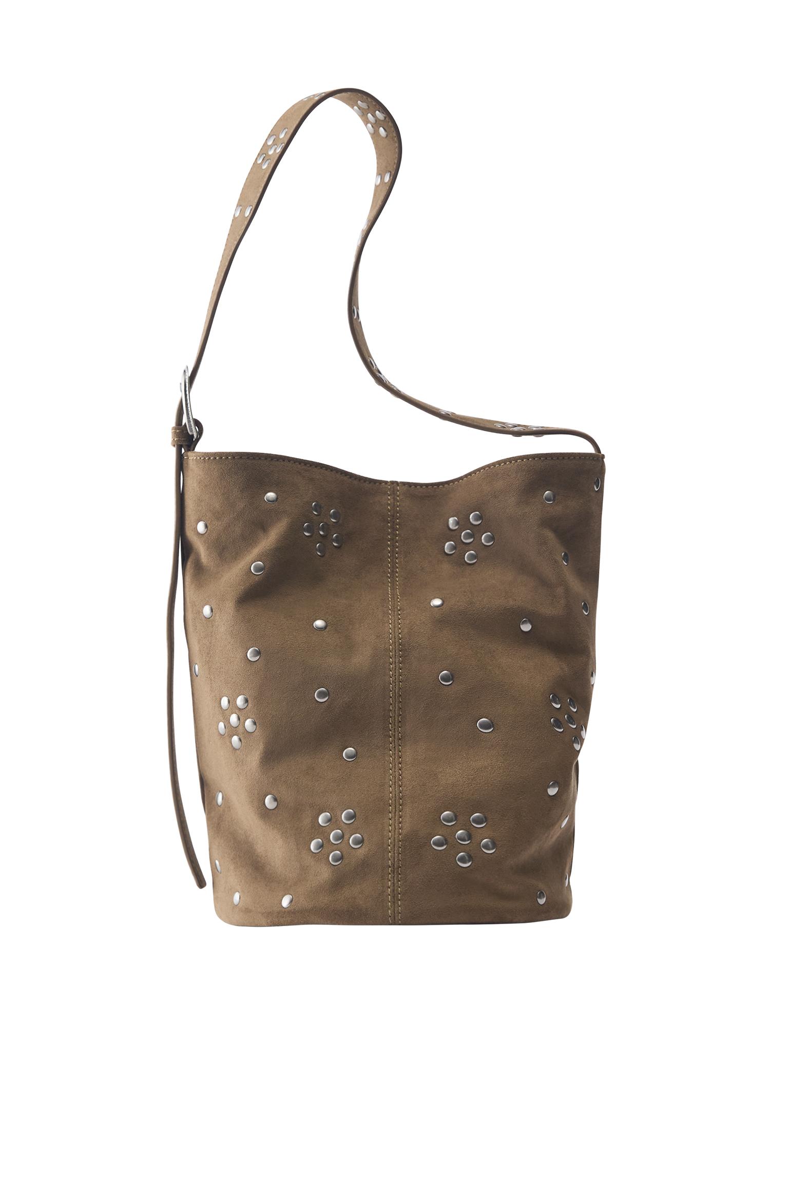 Zımba detaylı shopper çanta - Görsel 22