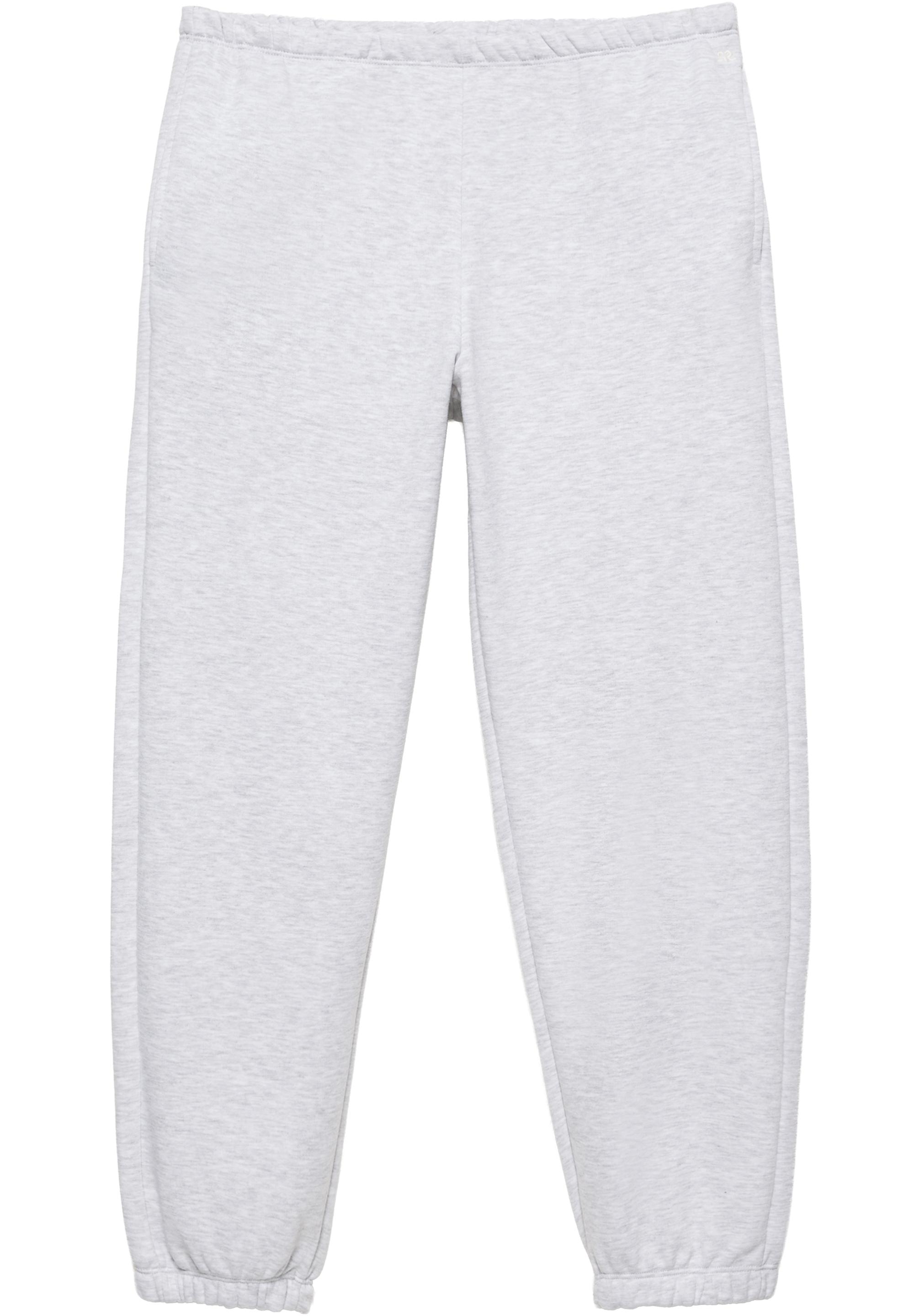 Basic jogger trousers — Grey marl