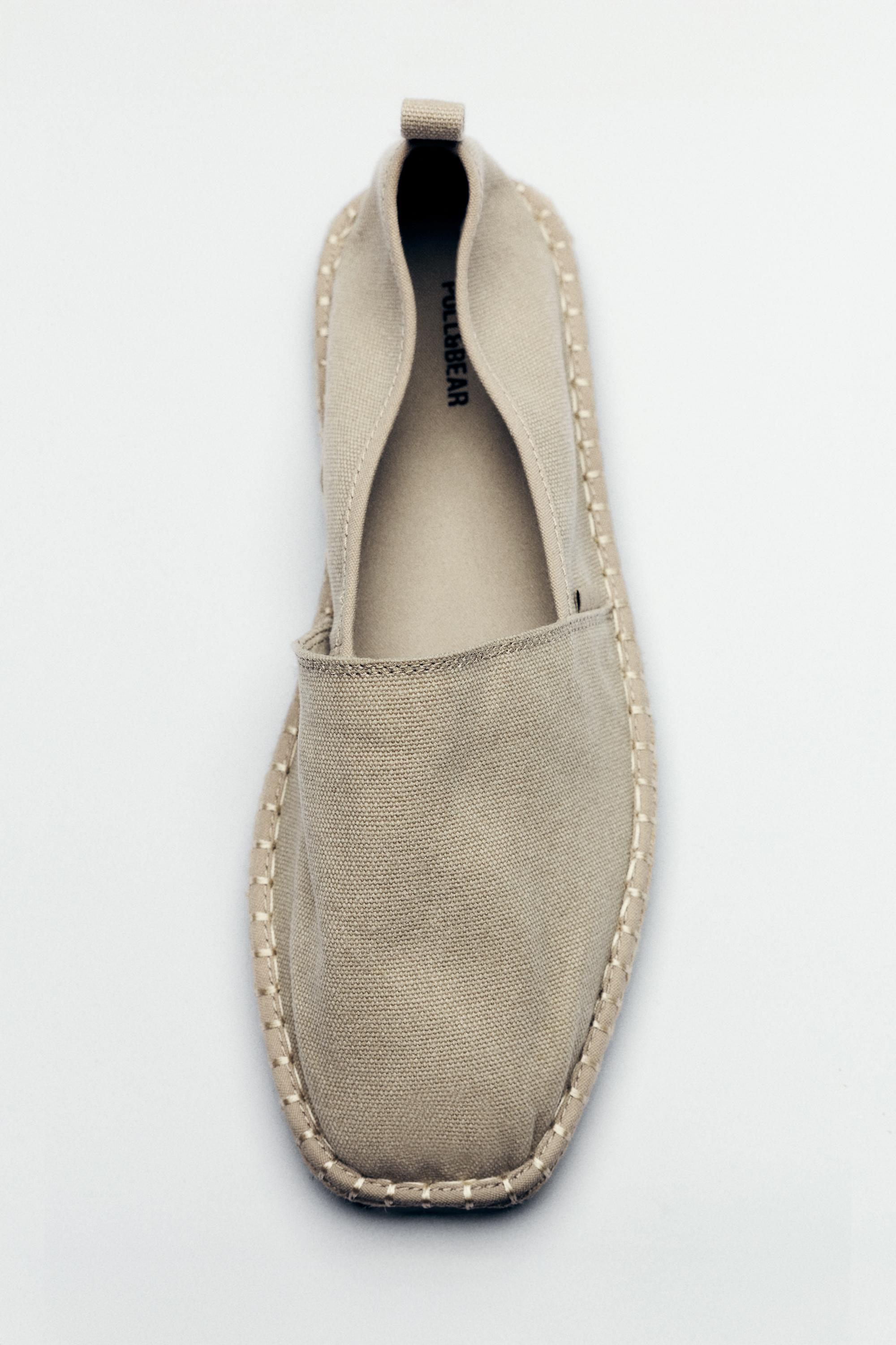 Jute espadrilles — Ecru