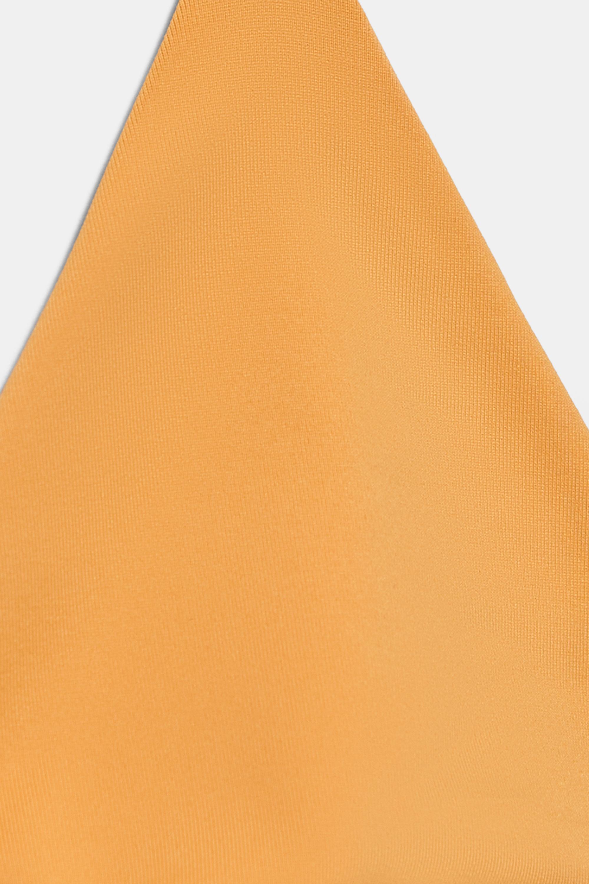 Triangle bikini top — Orange