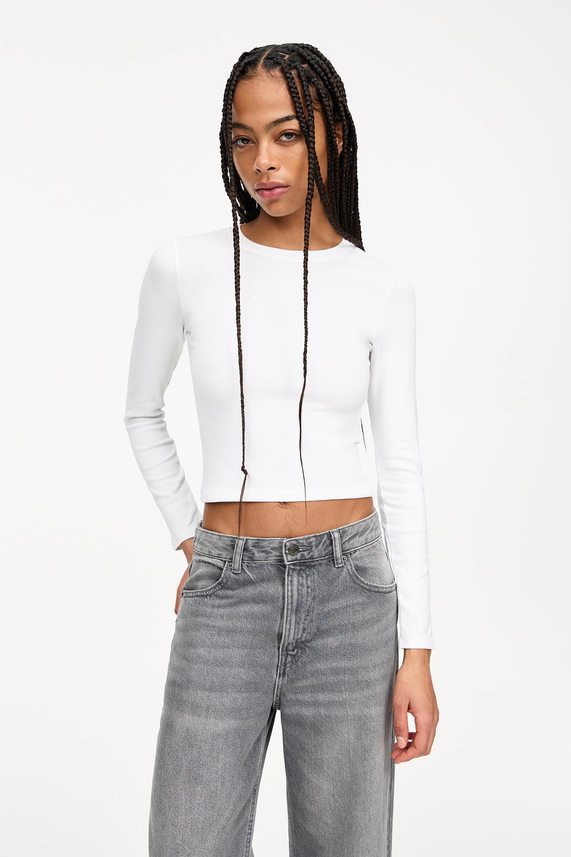 Camiseta manga larga PULL&BEAR