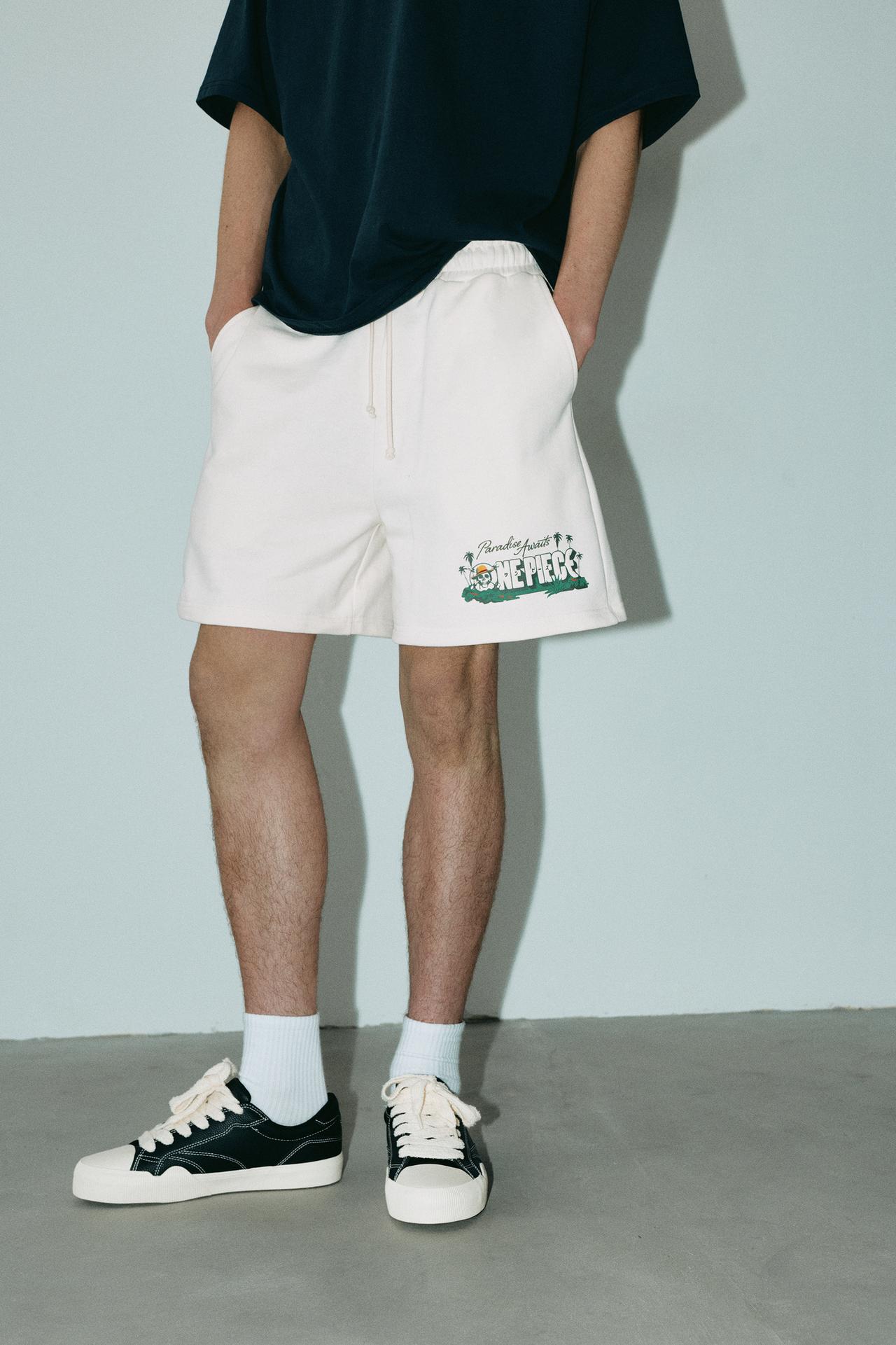 One Piece jogger shorts — Sand