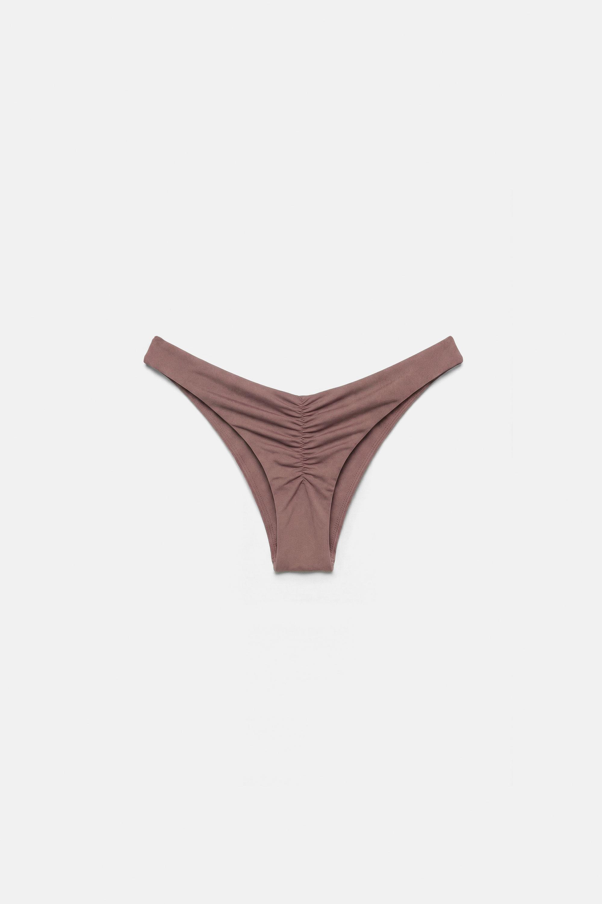 Brazilian bikini briefs — Mole brown