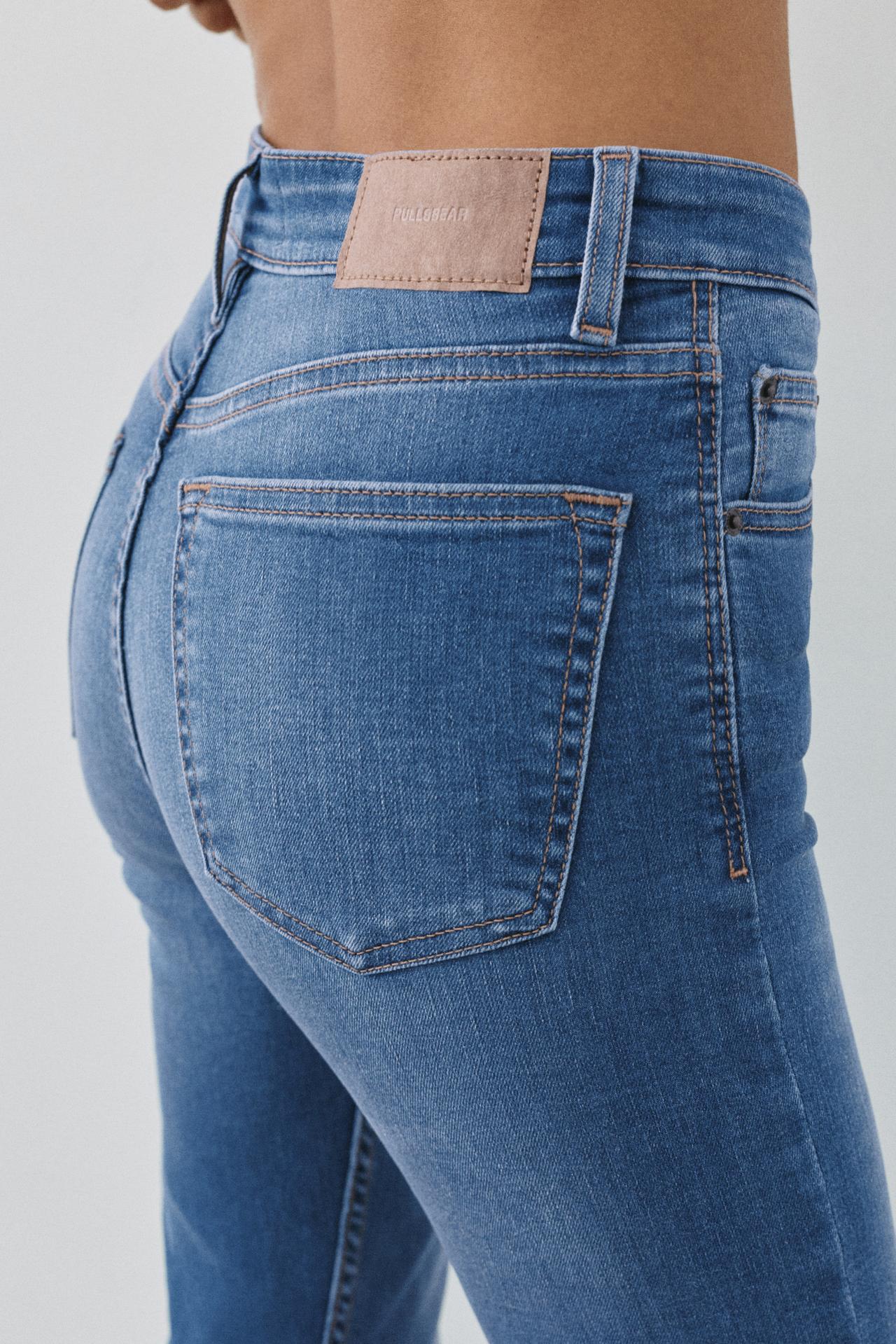 High-waist skinny jeans — Indigo