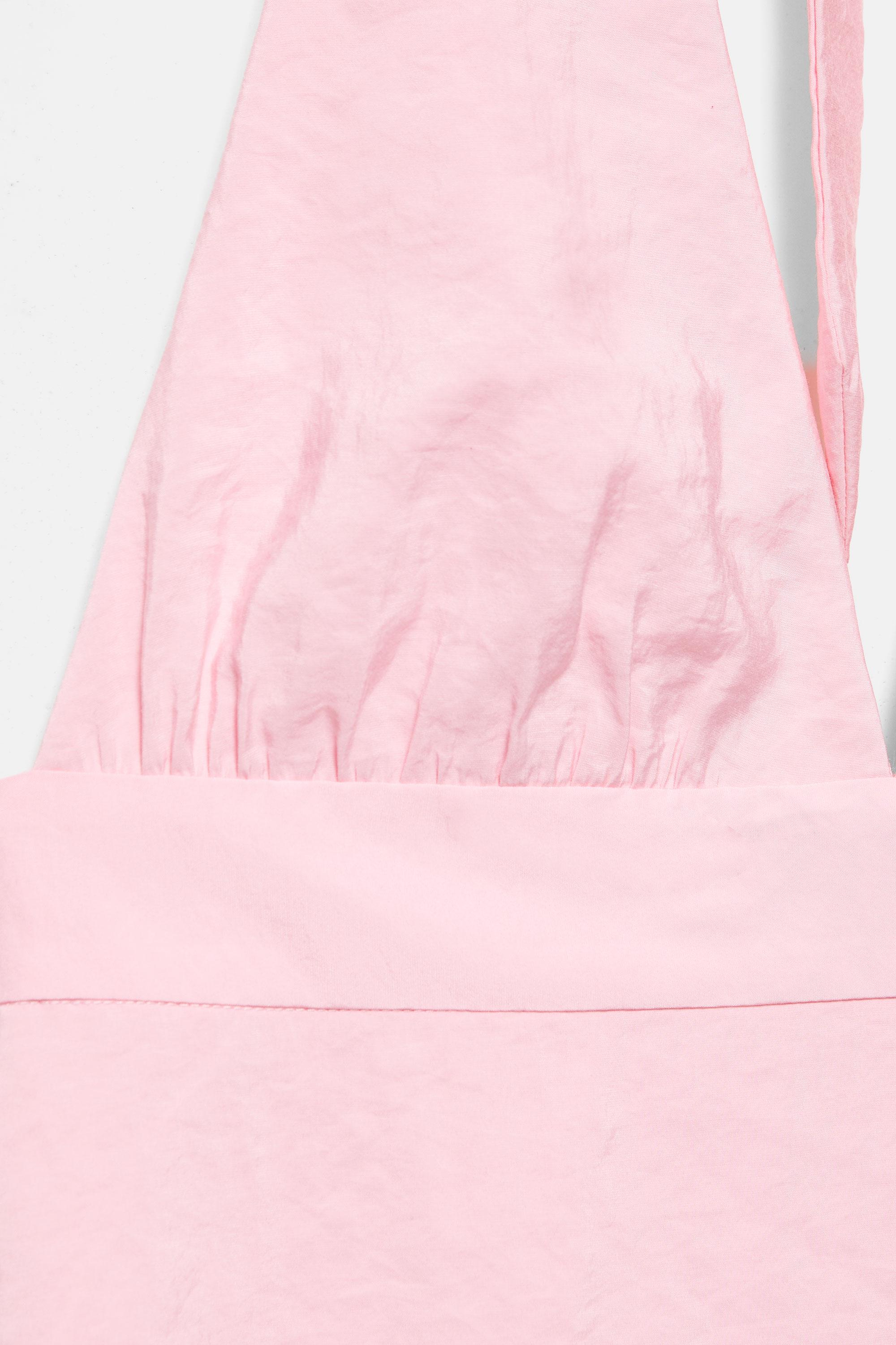 Short halter dress — Pink