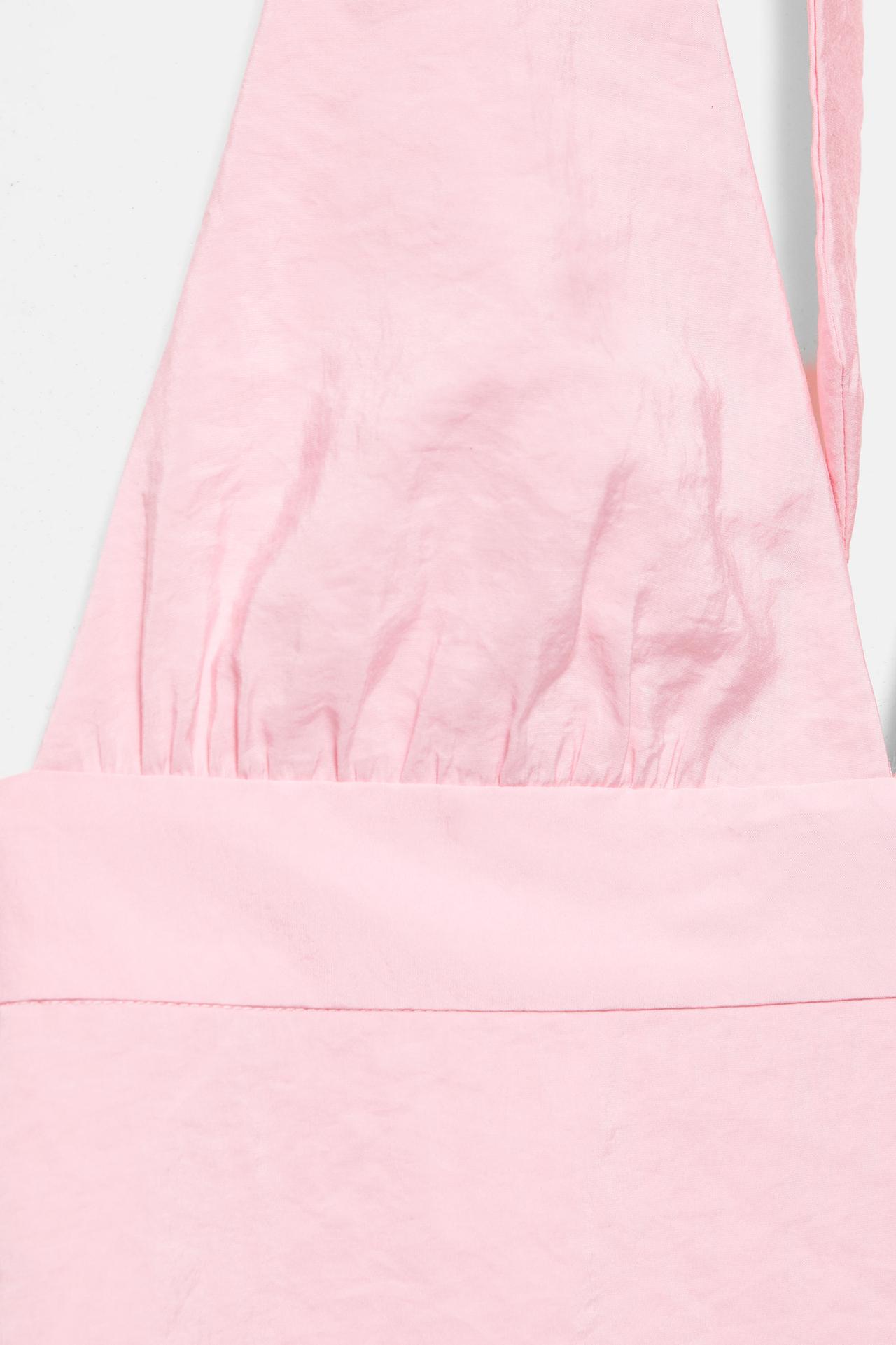Short halter dress — Pink