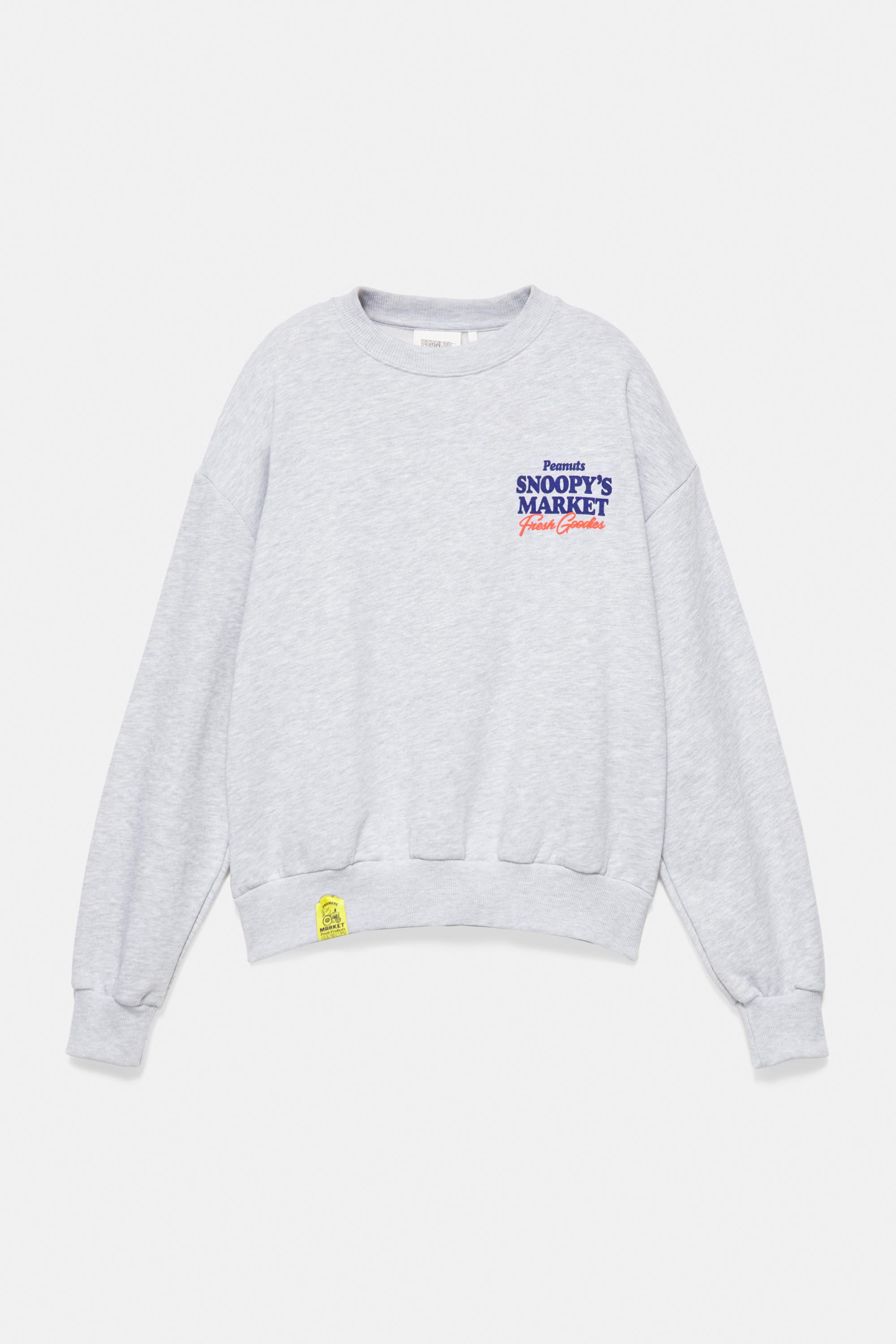 Pull&Bear Snoopy bisiklet yaka sweatshirt