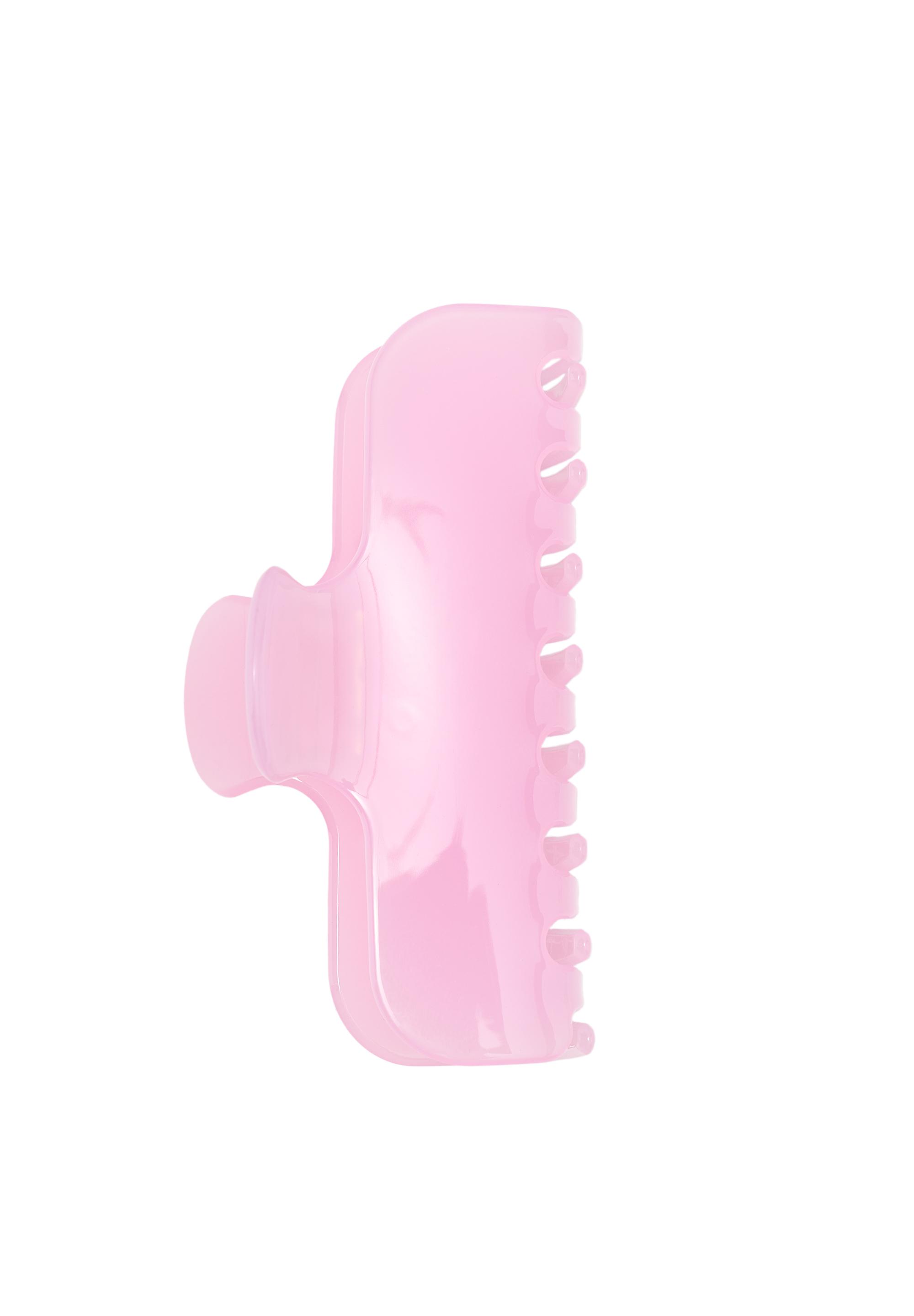 Jelly hair clip — Pink
