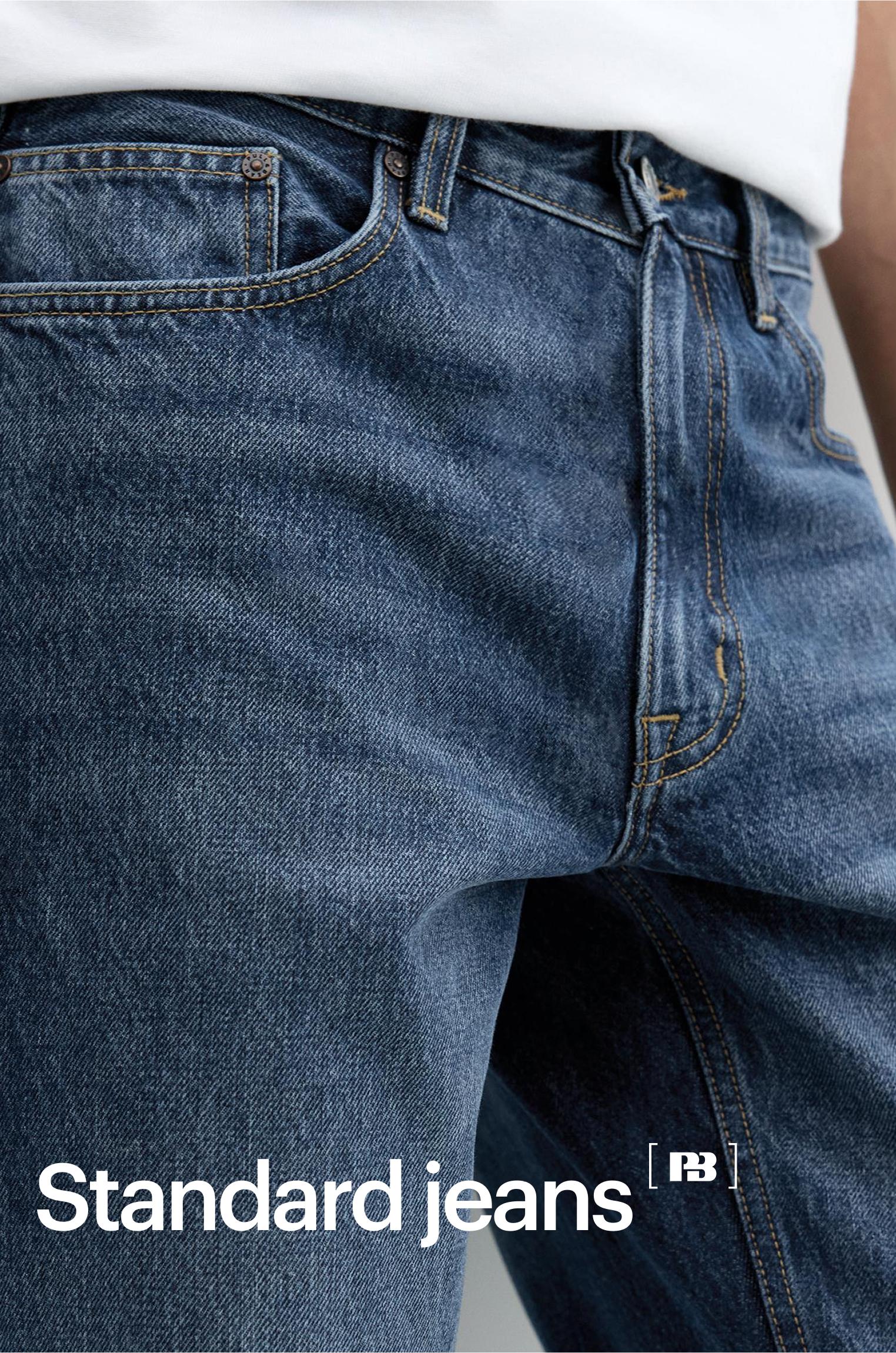 Standard jeans — Dark blue
