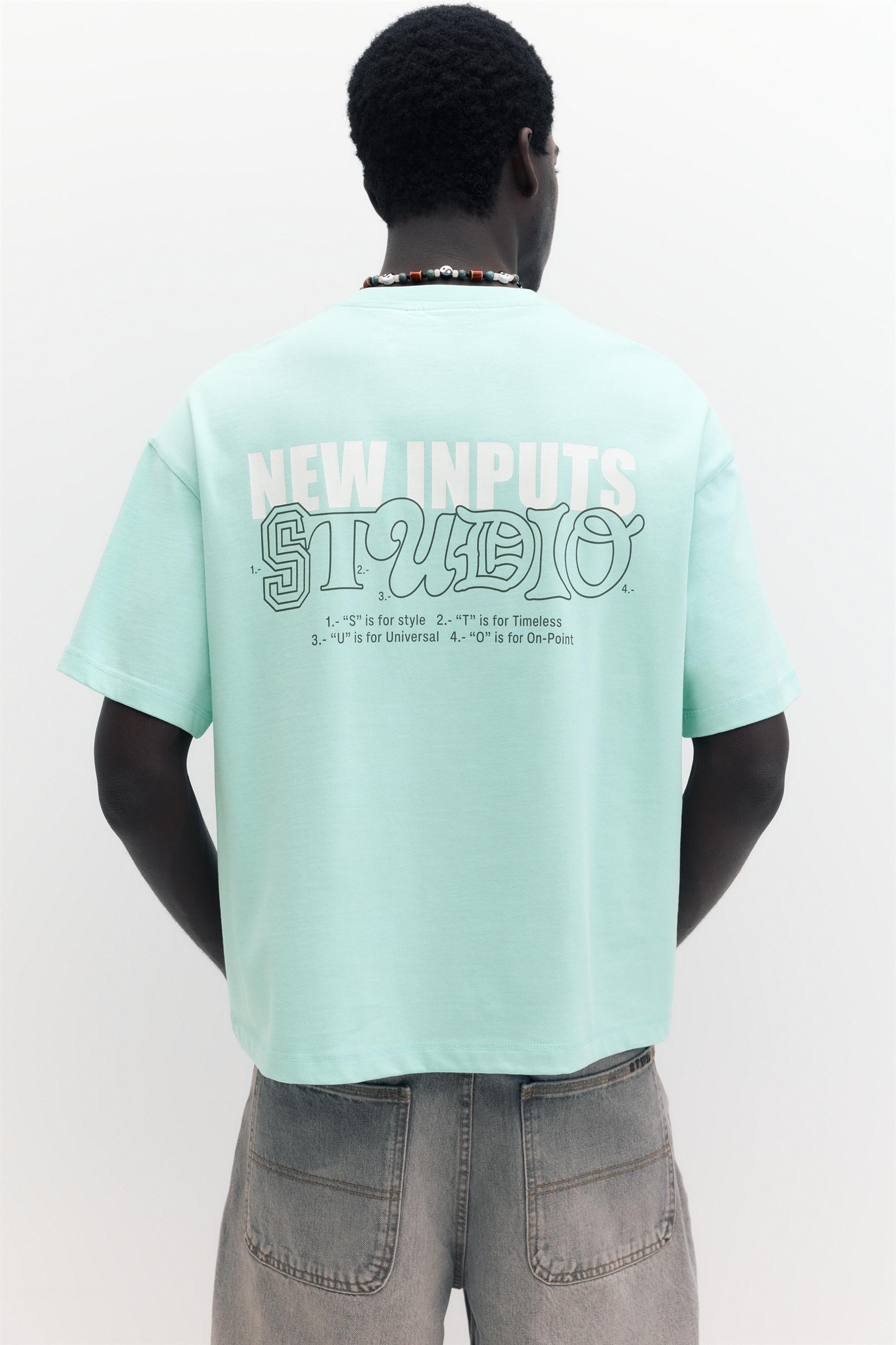 STWD Studio T-shirt — Turquoise