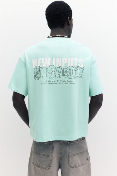 STWD Studio T-shirt — Turquoise 2