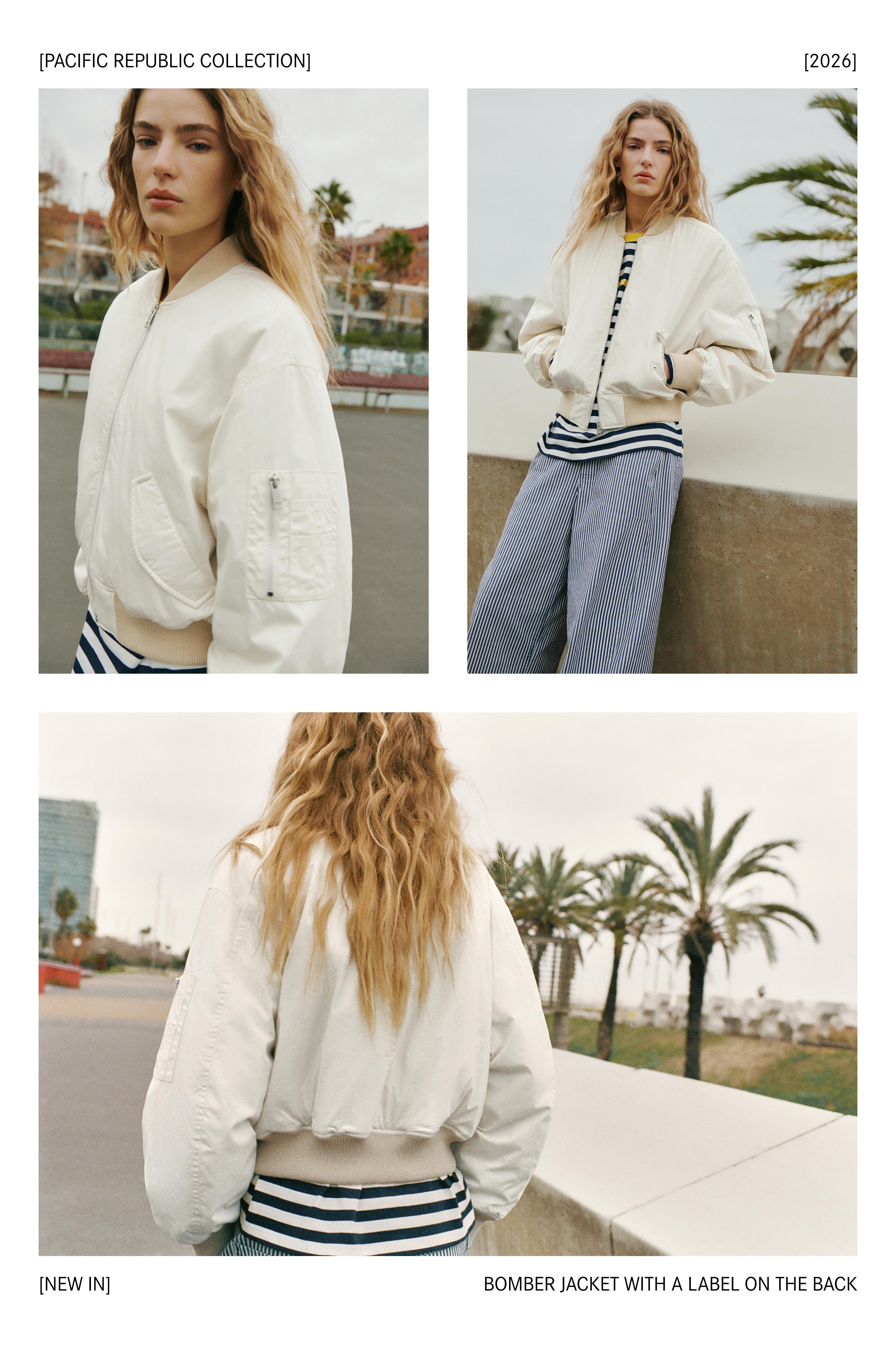 Bomber jacket — Vanilla