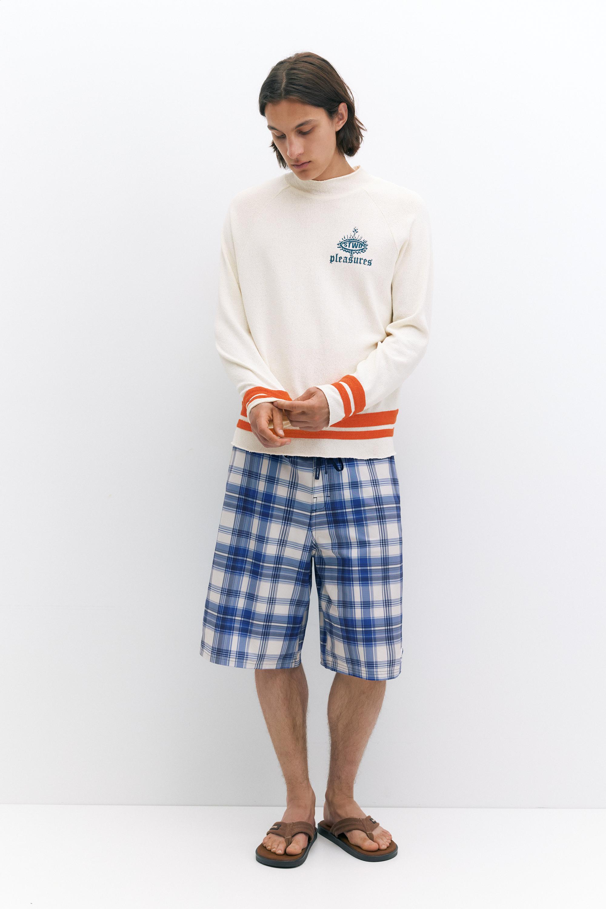 Pleasures x STWD jumper — Grey marl