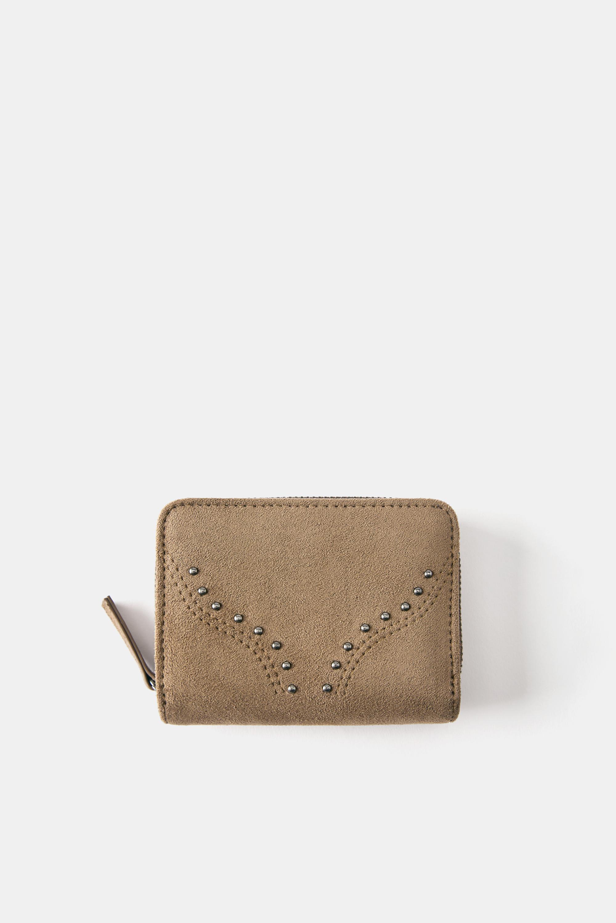 Studded wallet — Leather