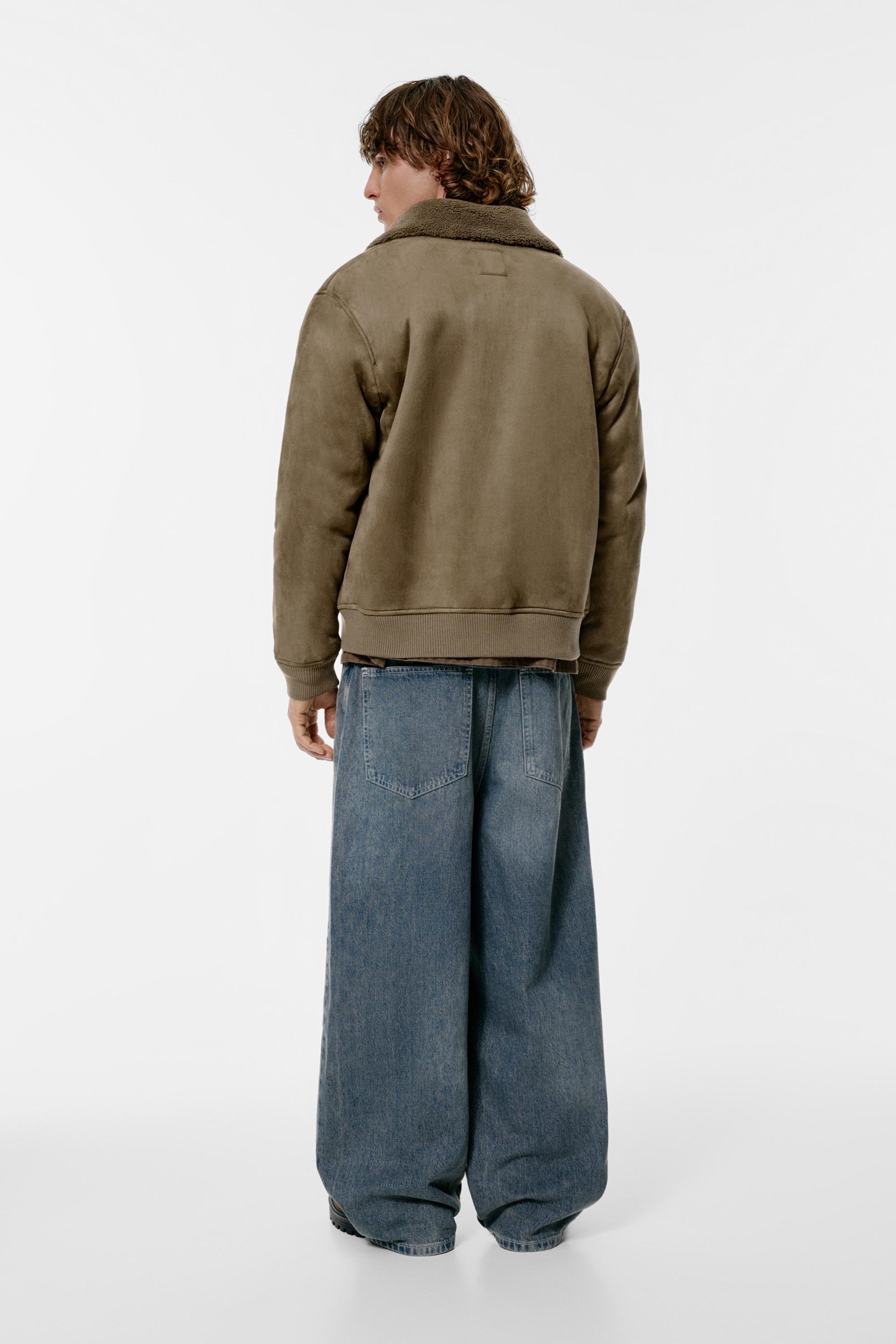 Combined double-faced jacket — Caramel