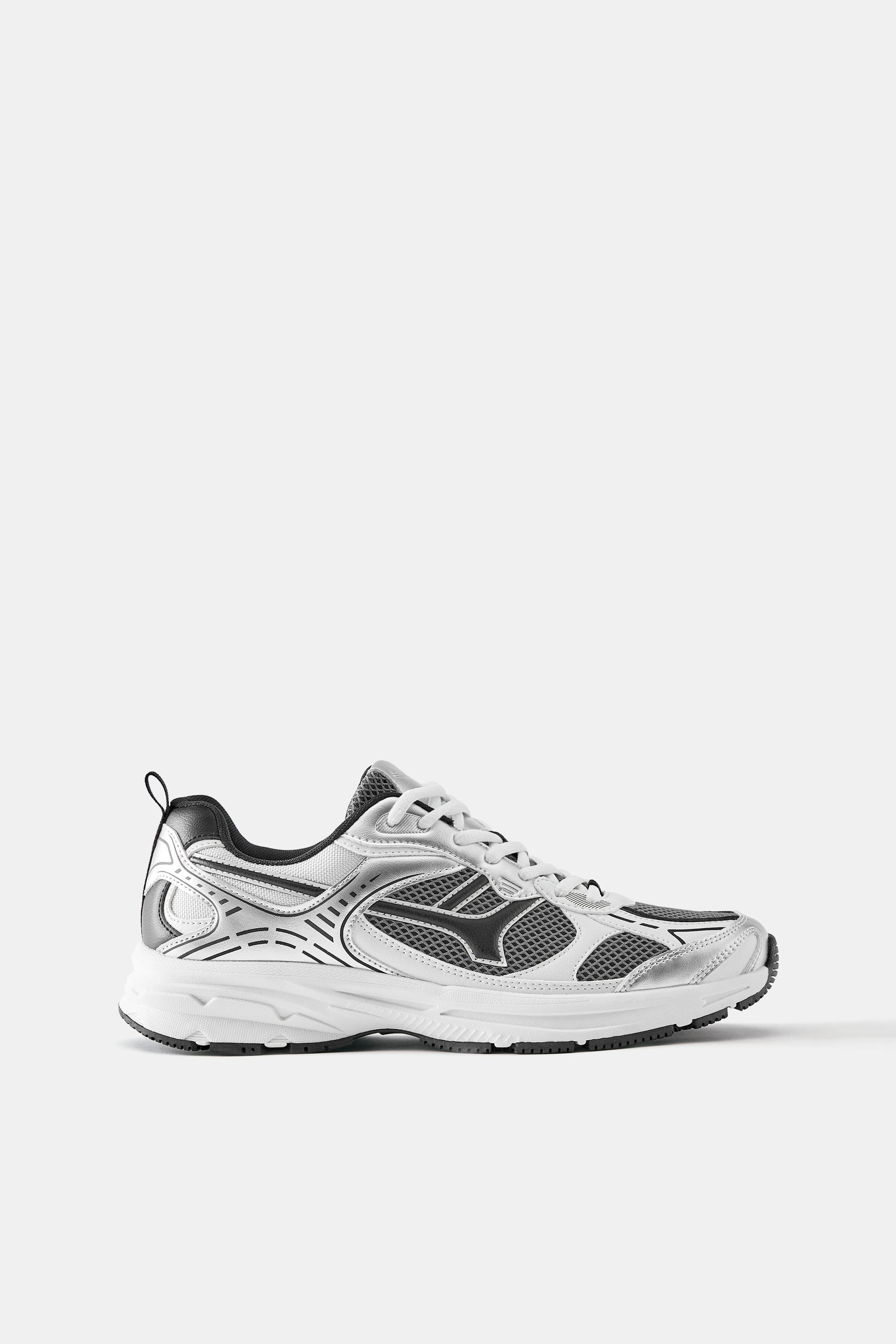 Multi-piece trainers — Silver