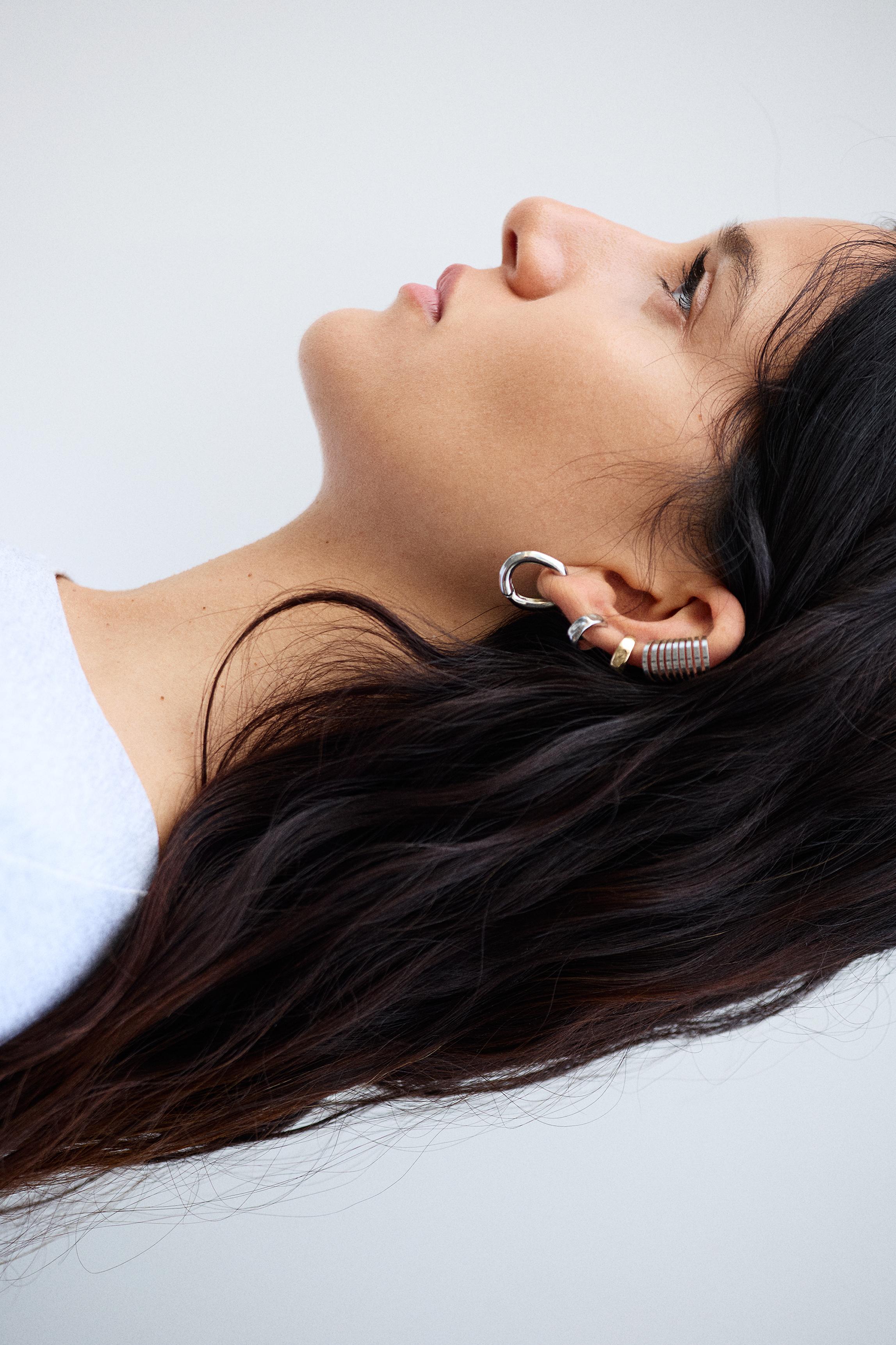 Ear cuff earring pack — Silver