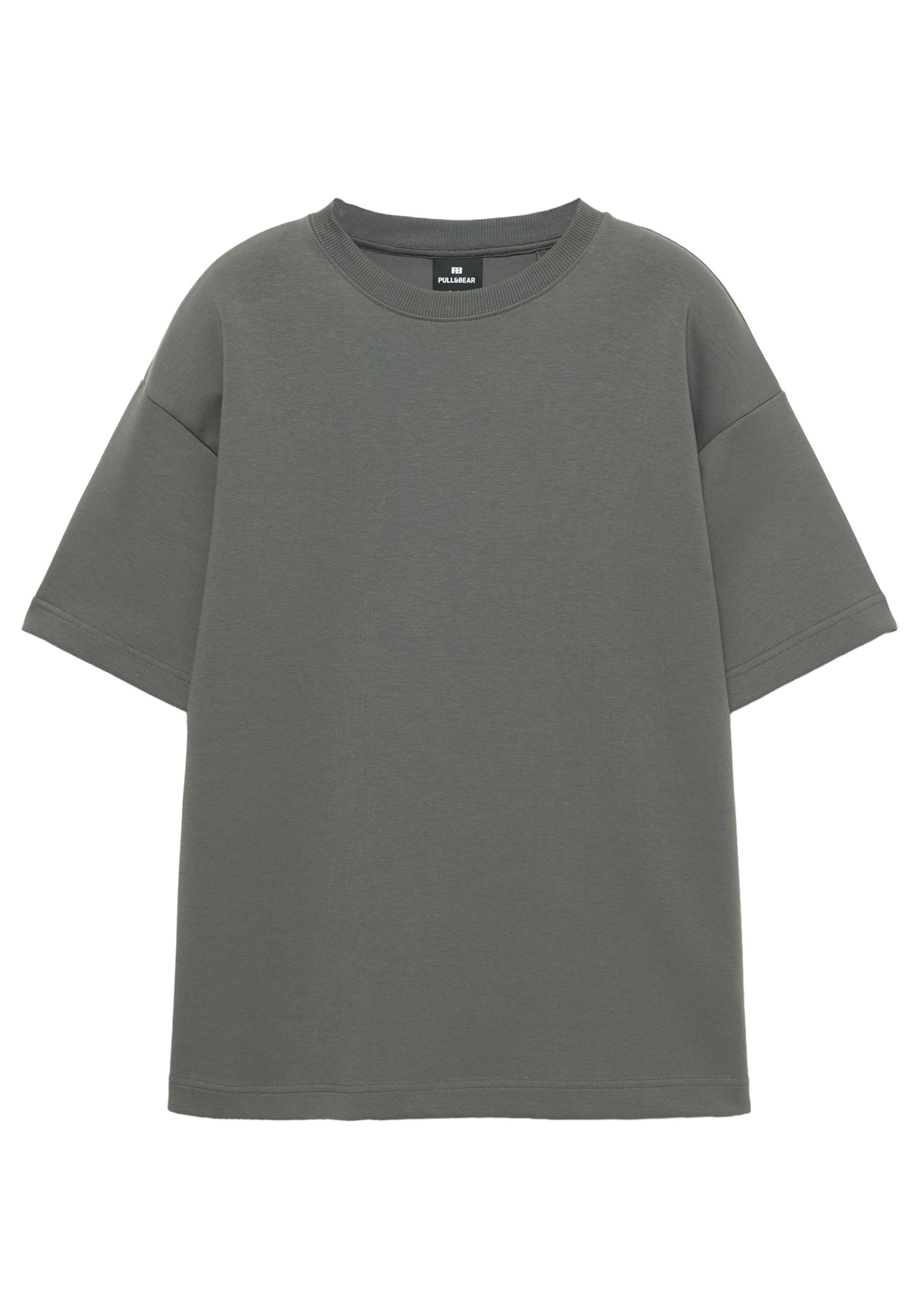 Basic short sleeve sweatshirt — Anthracite grey