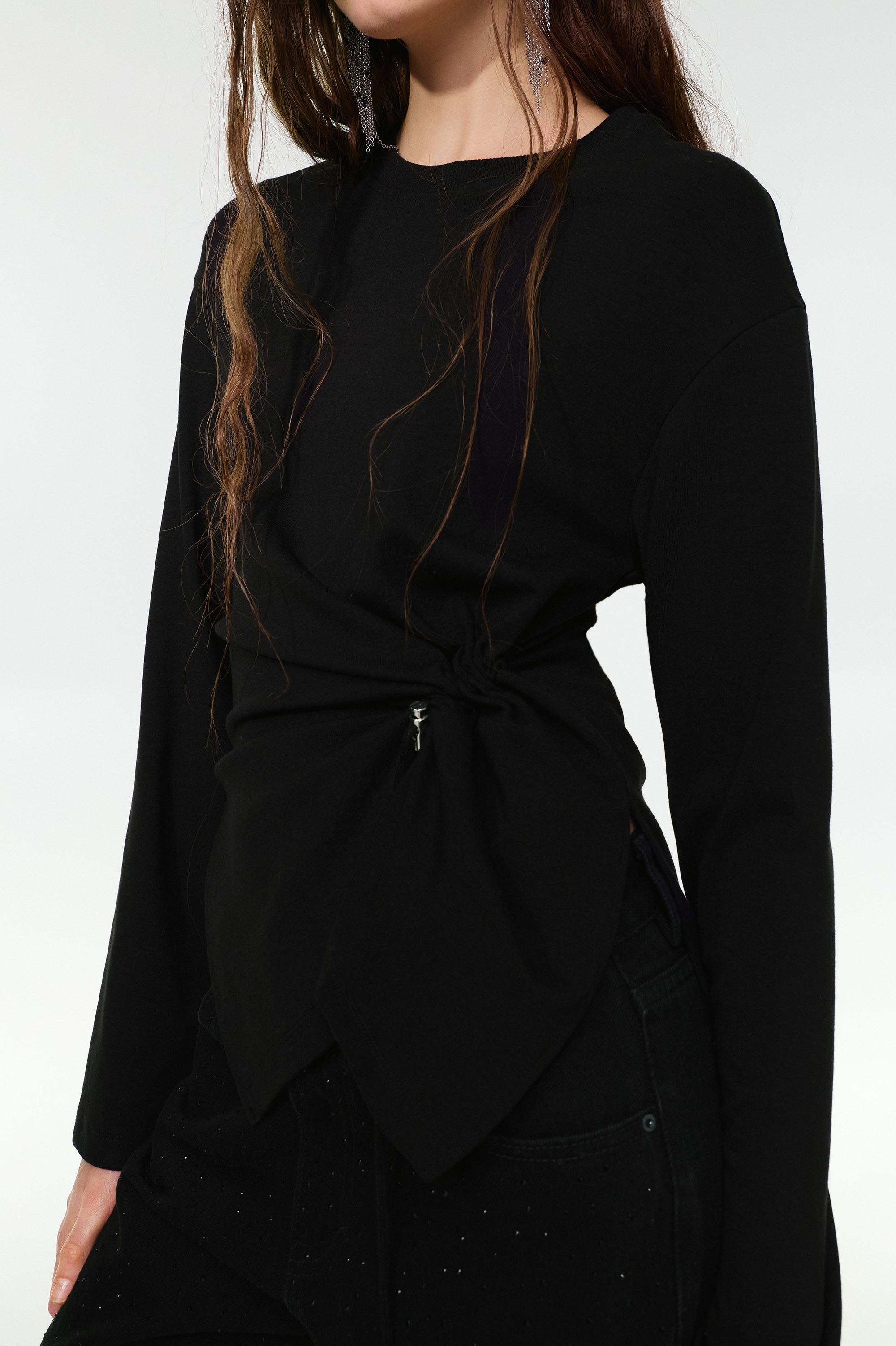 Uzun kollu aplike top - Görsel 26