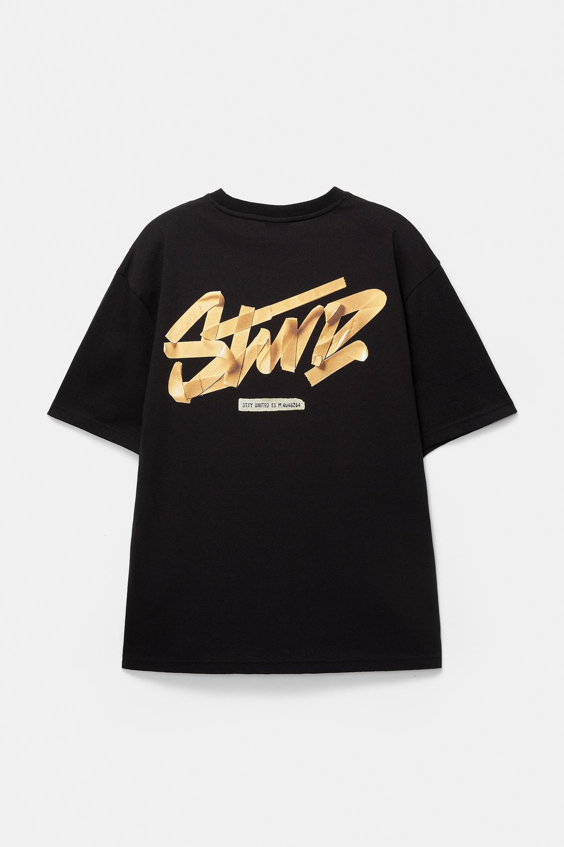 Camiseta Pull And Bear Stwd T Shirt Camiseta Print Pull And Bear - Main Image