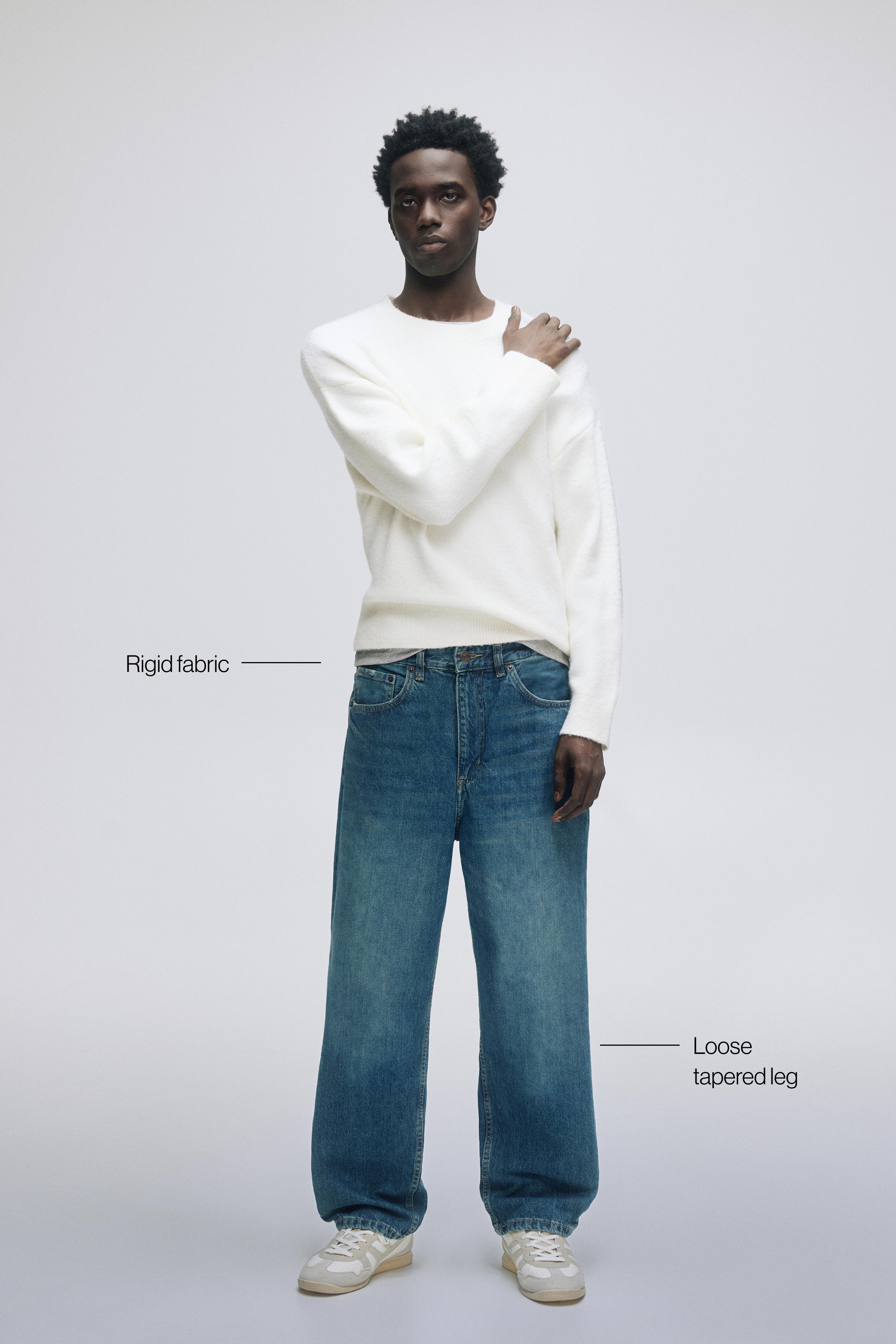 Baggy jeans — Medium blue