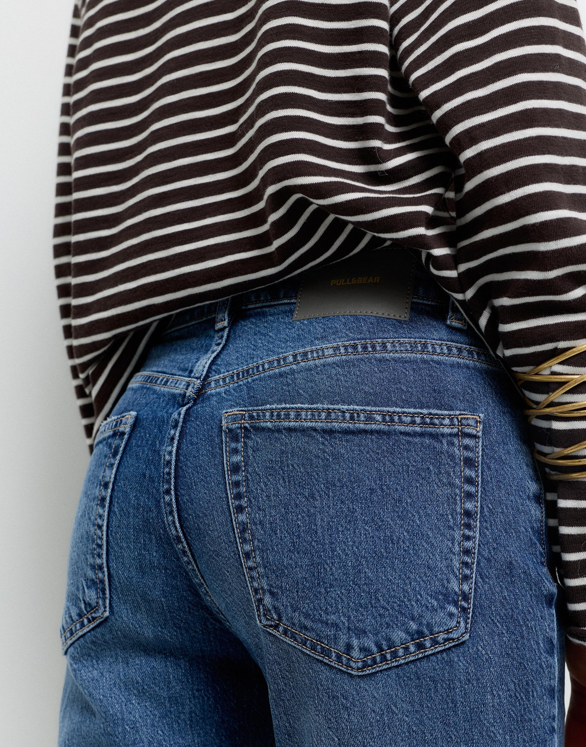 Slim fit comfort jeans — Medium blue