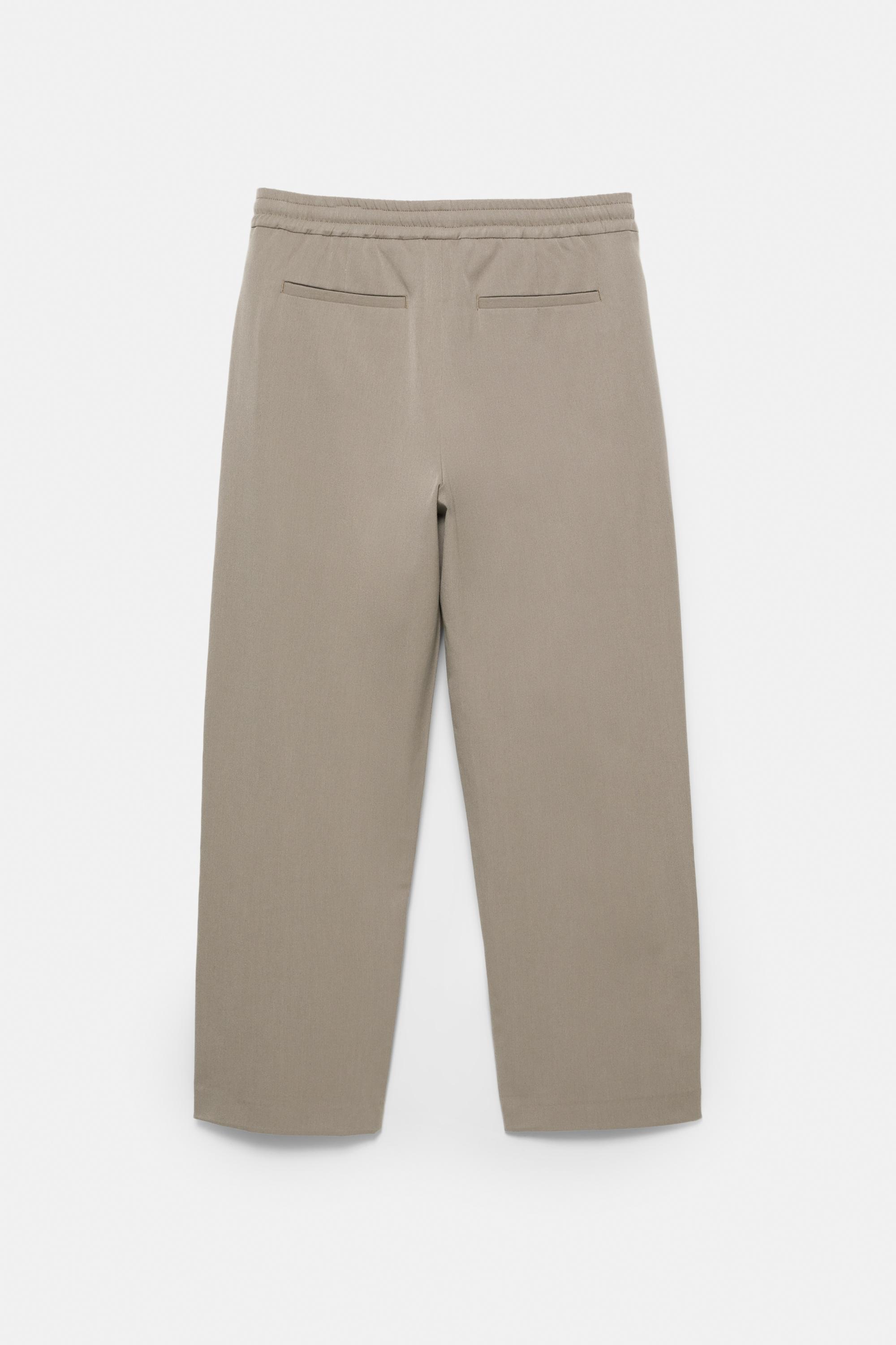 Tailored fit joggers — Taupe